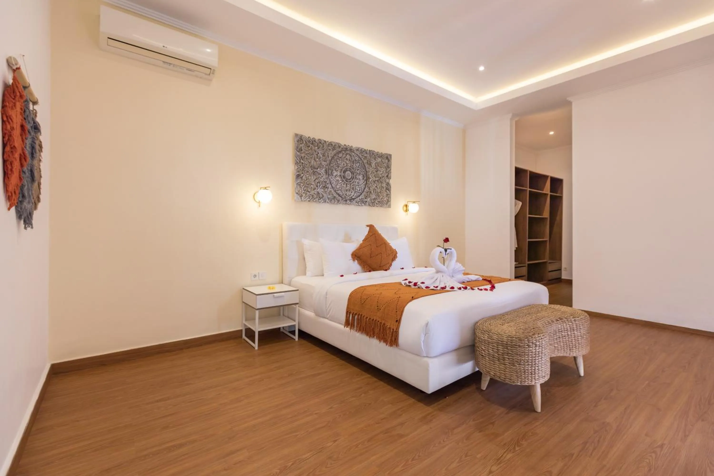 Bed in Villa Haka Jimbaran by Nagisa Bali