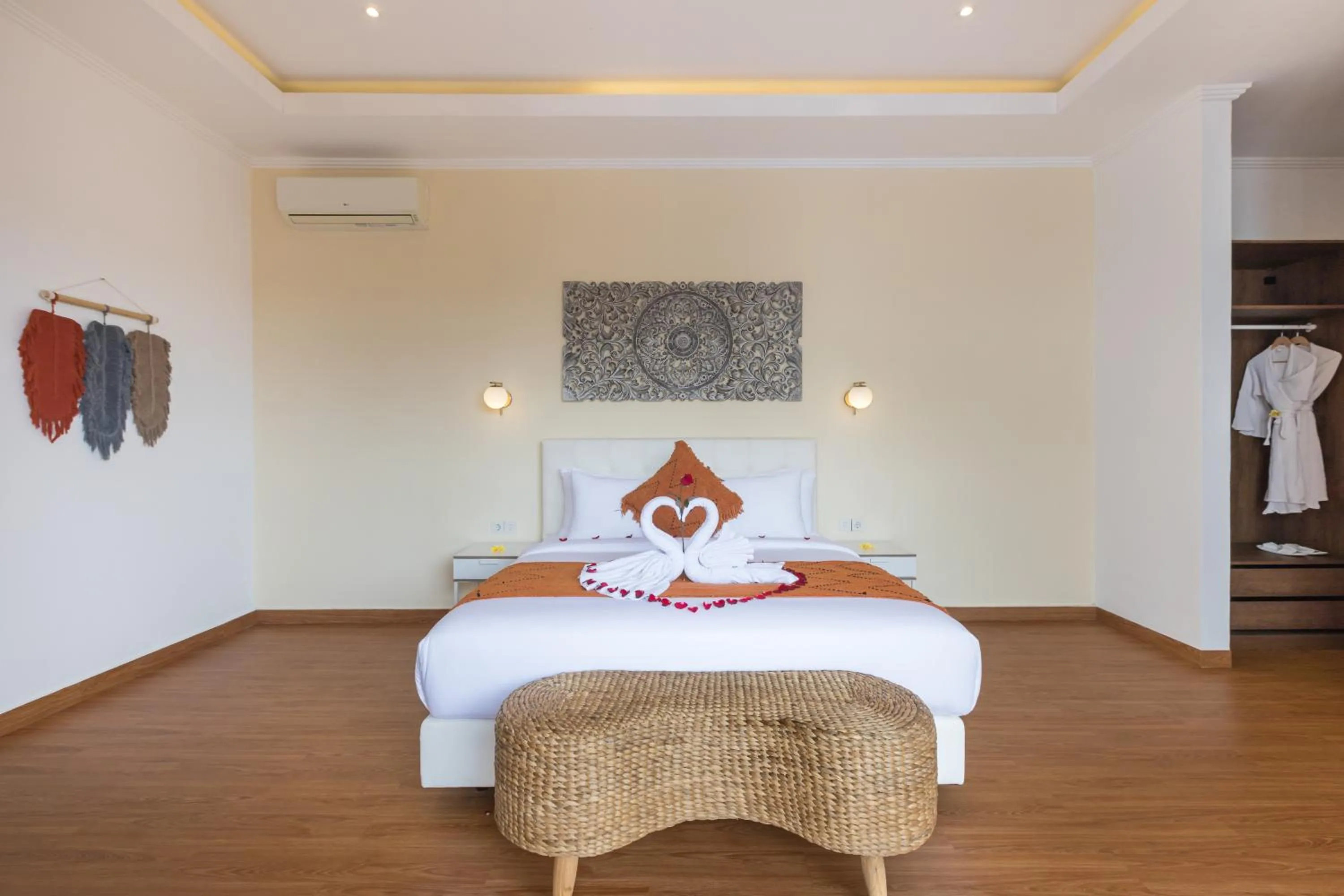 Bed in Villa Haka Jimbaran by Nagisa Bali