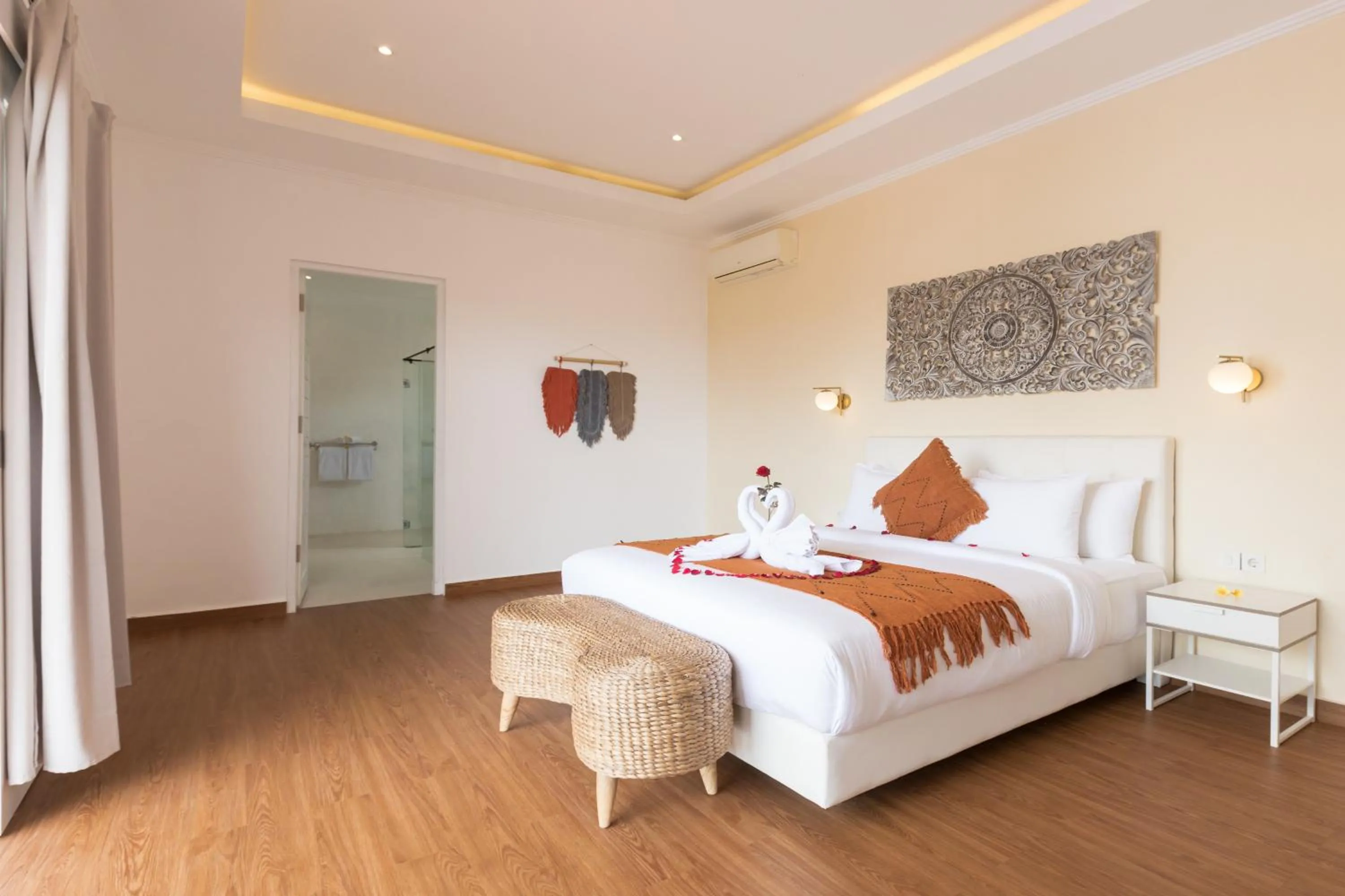 Bed in Villa Haka Jimbaran by Nagisa Bali