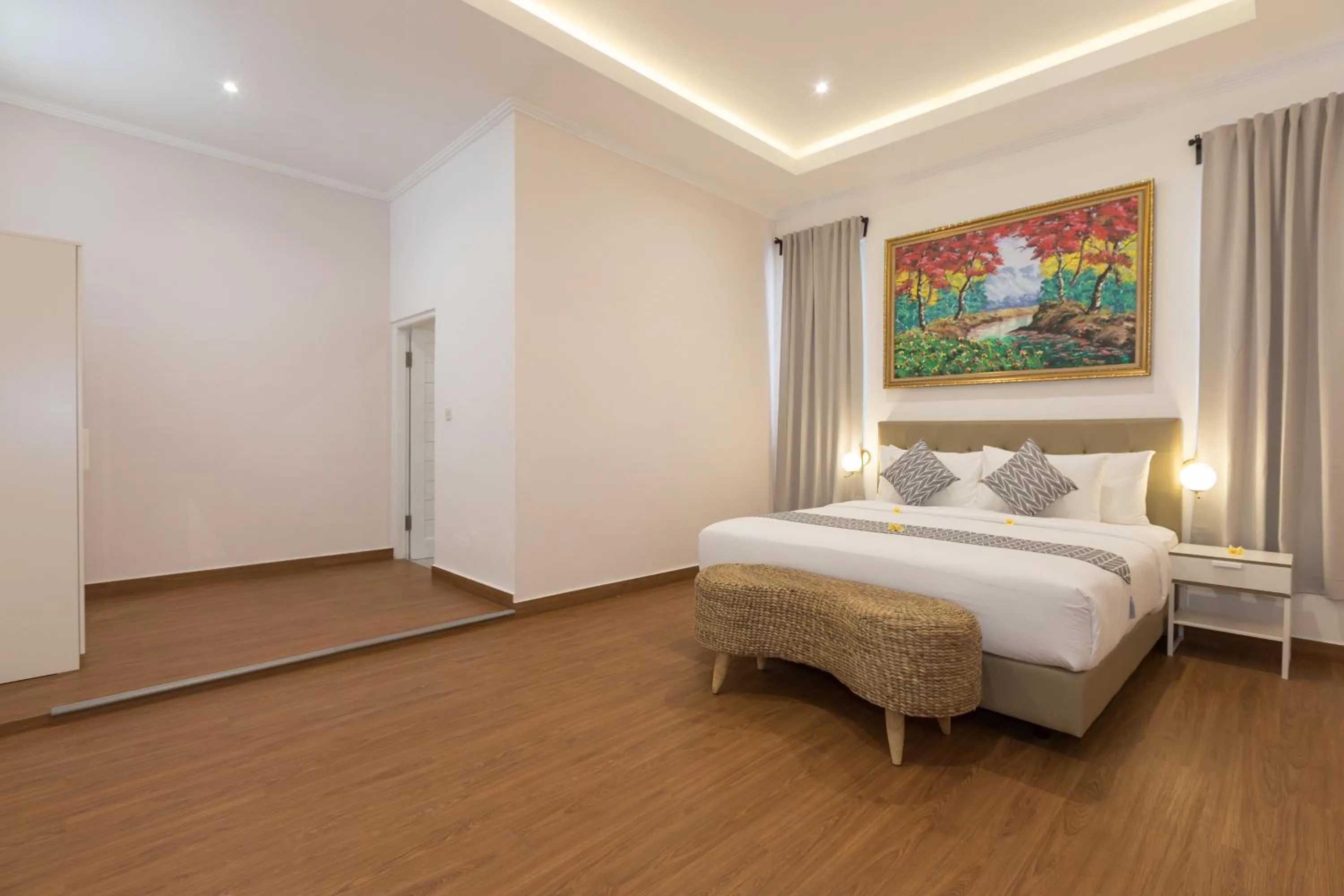 Bed in Villa Haka Jimbaran by Nagisa Bali