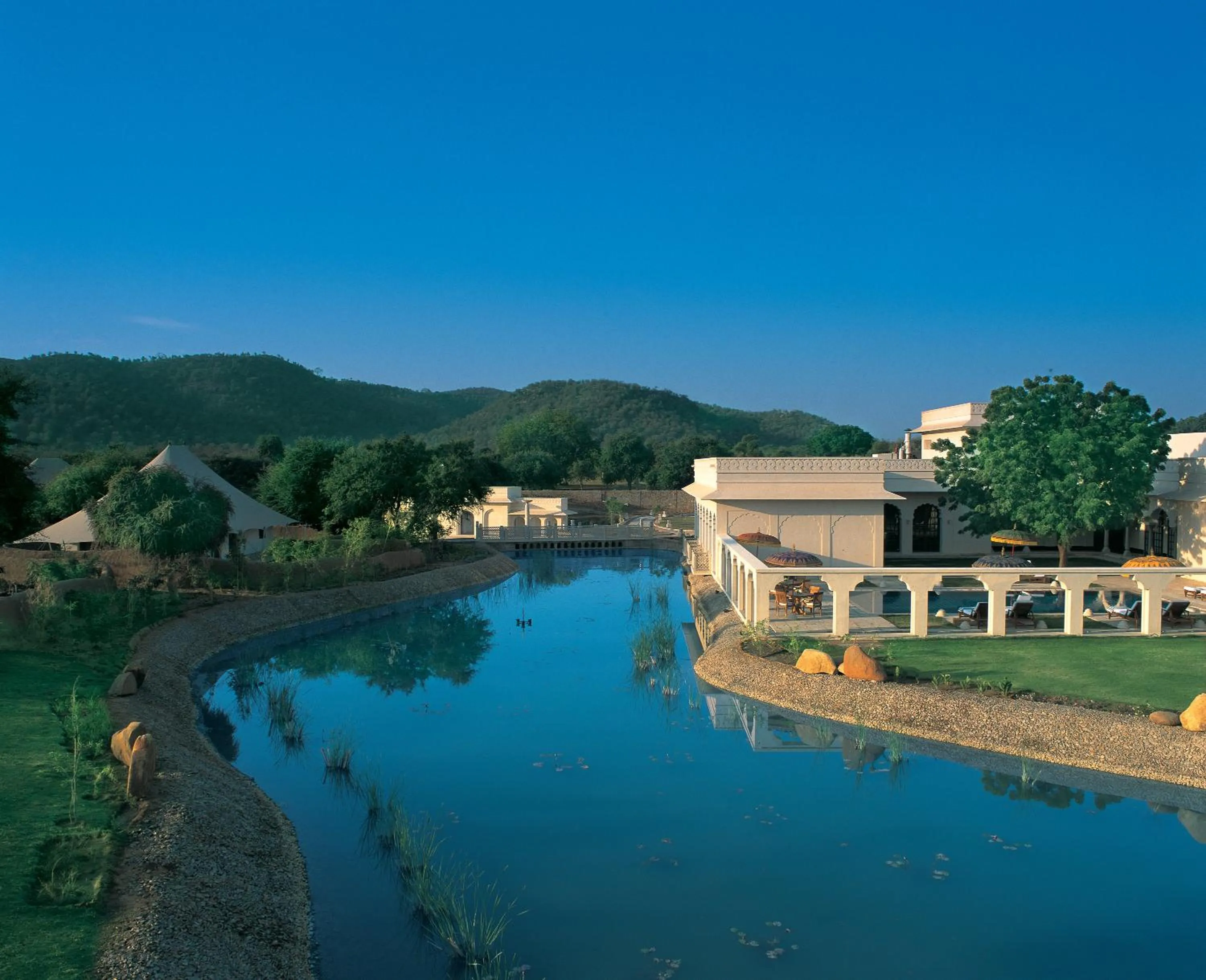 Facade/entrance in The Oberoi Vanyavilas Wildlife Resort, Ranthambhore