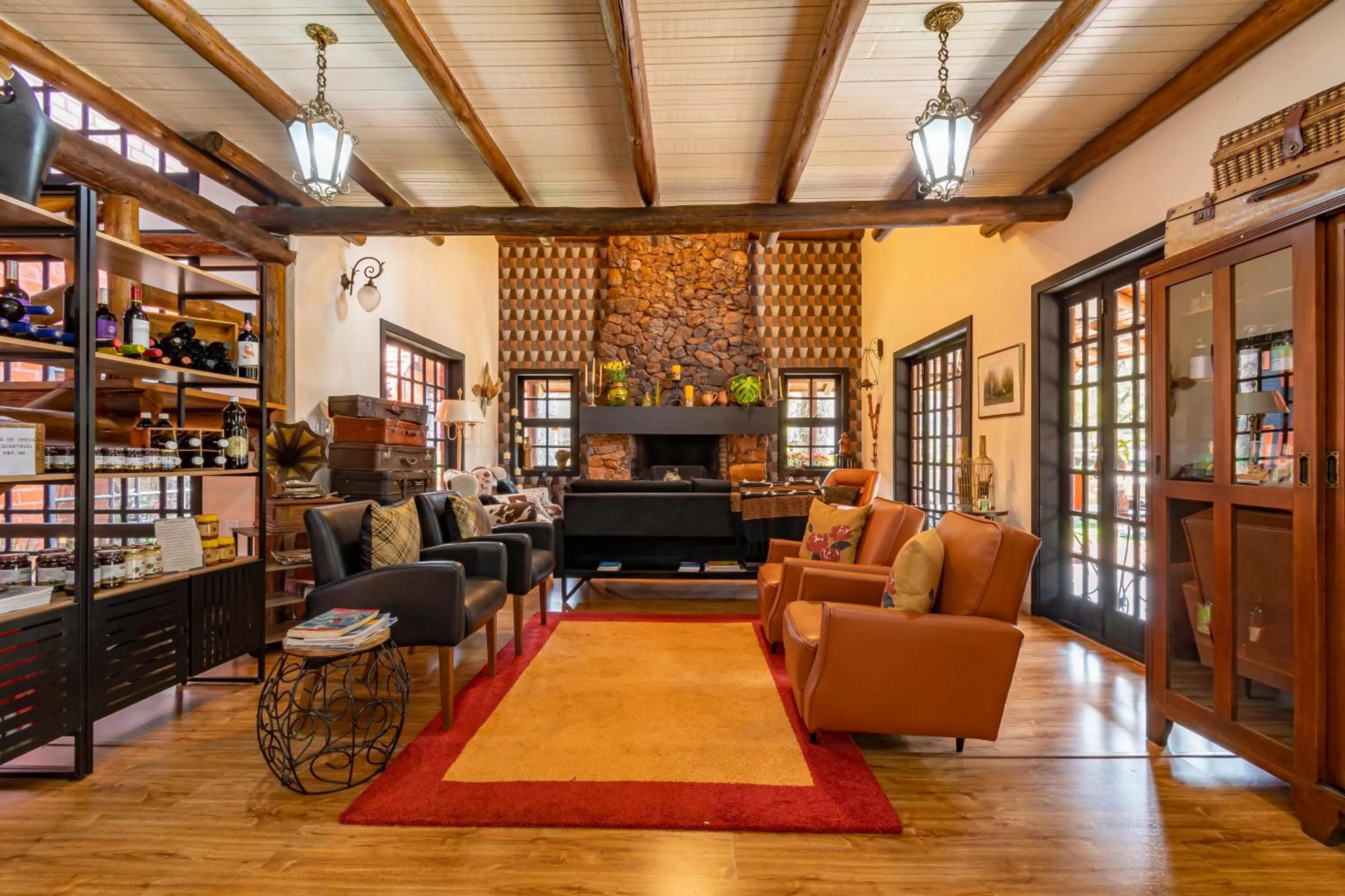 Living room in Pousada Vila 505