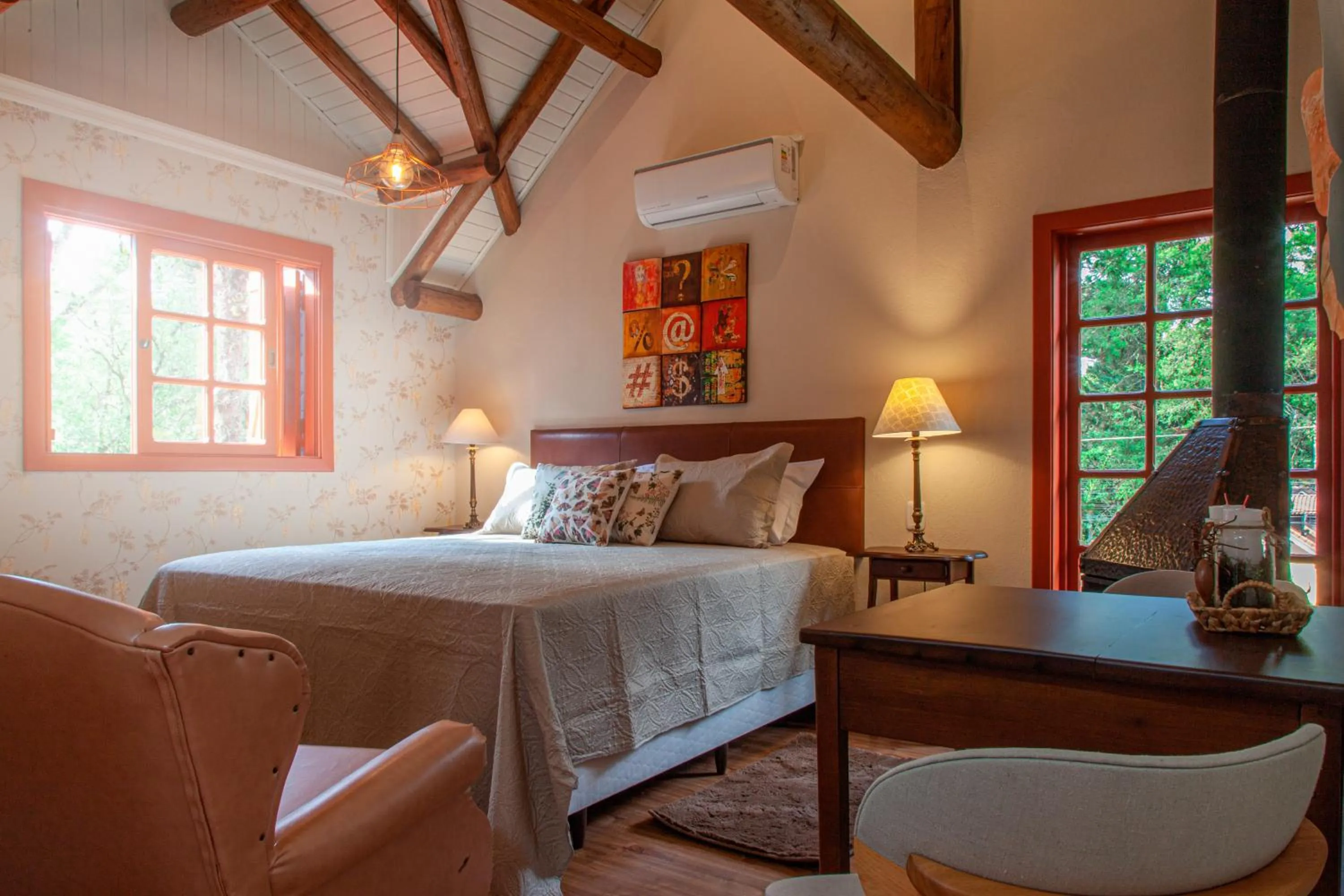 Bedroom, Bed in Pousada Vila 505