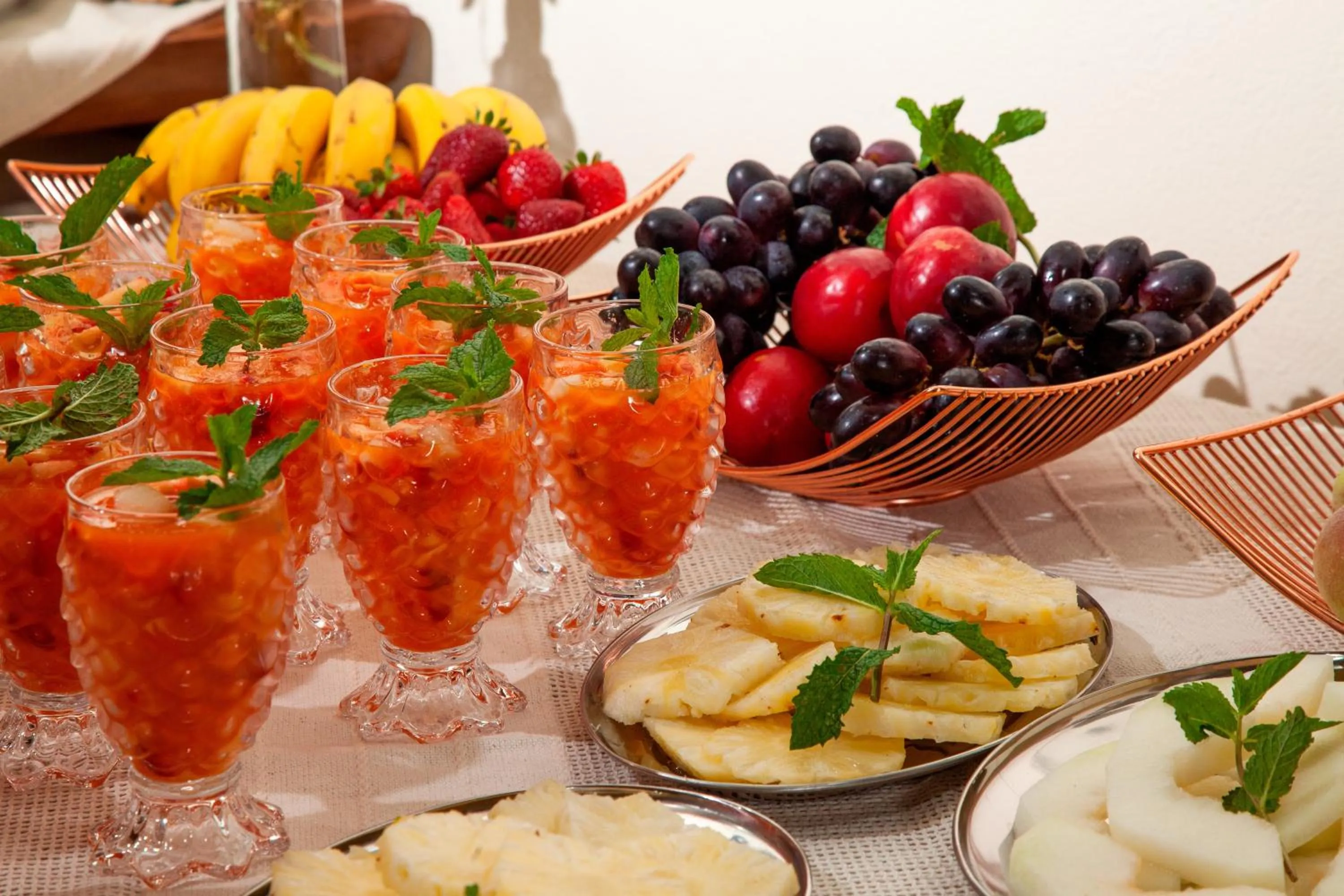 Food and drinks in Pousada Vila 505