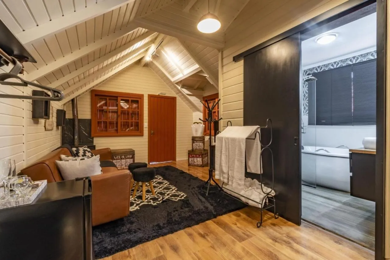 Bed in Pousada Vila 505