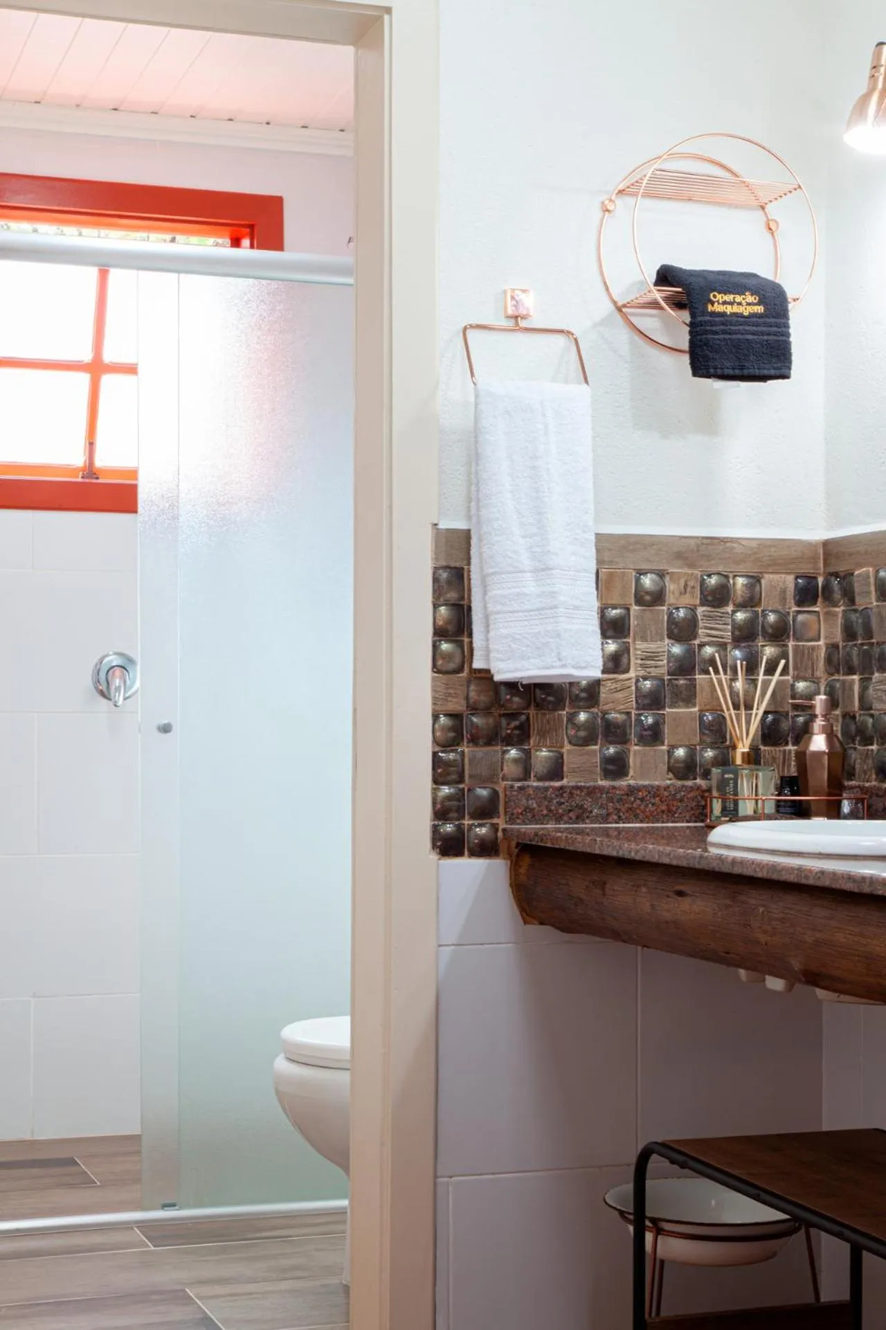 Bathroom in Pousada Vila 505