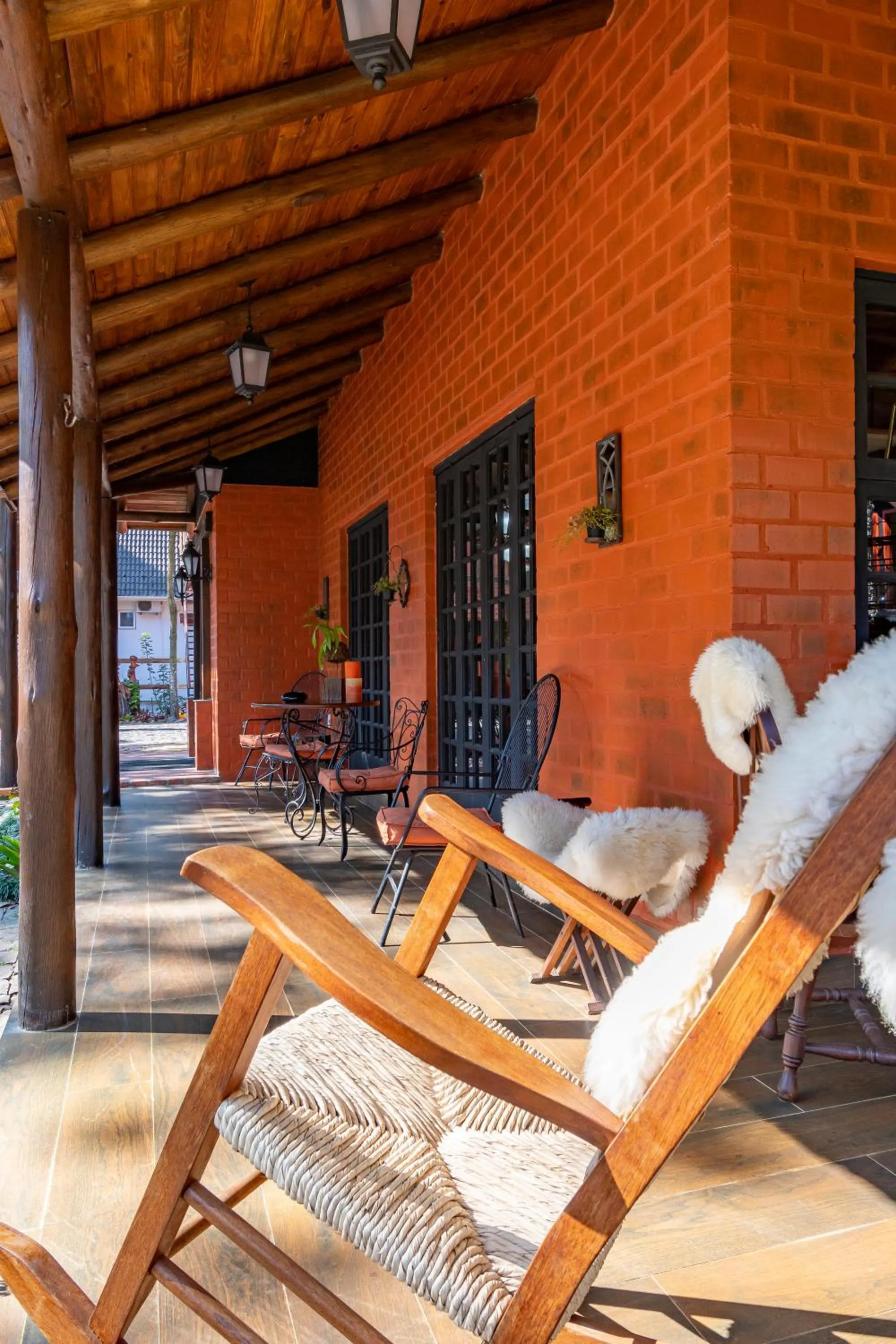 Patio in Pousada Vila 505