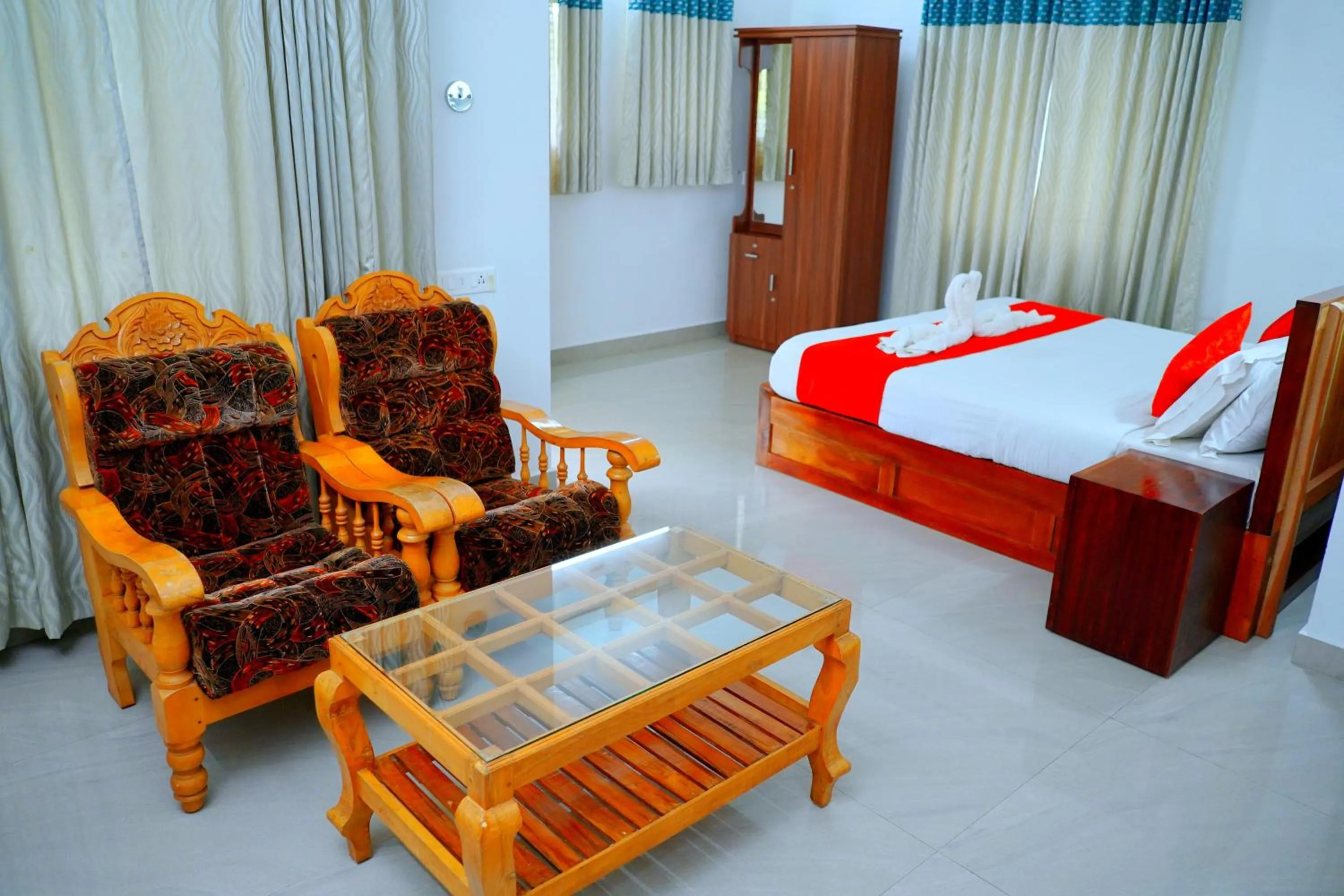 Photo of the whole room, Bed in Green Cove Munnar