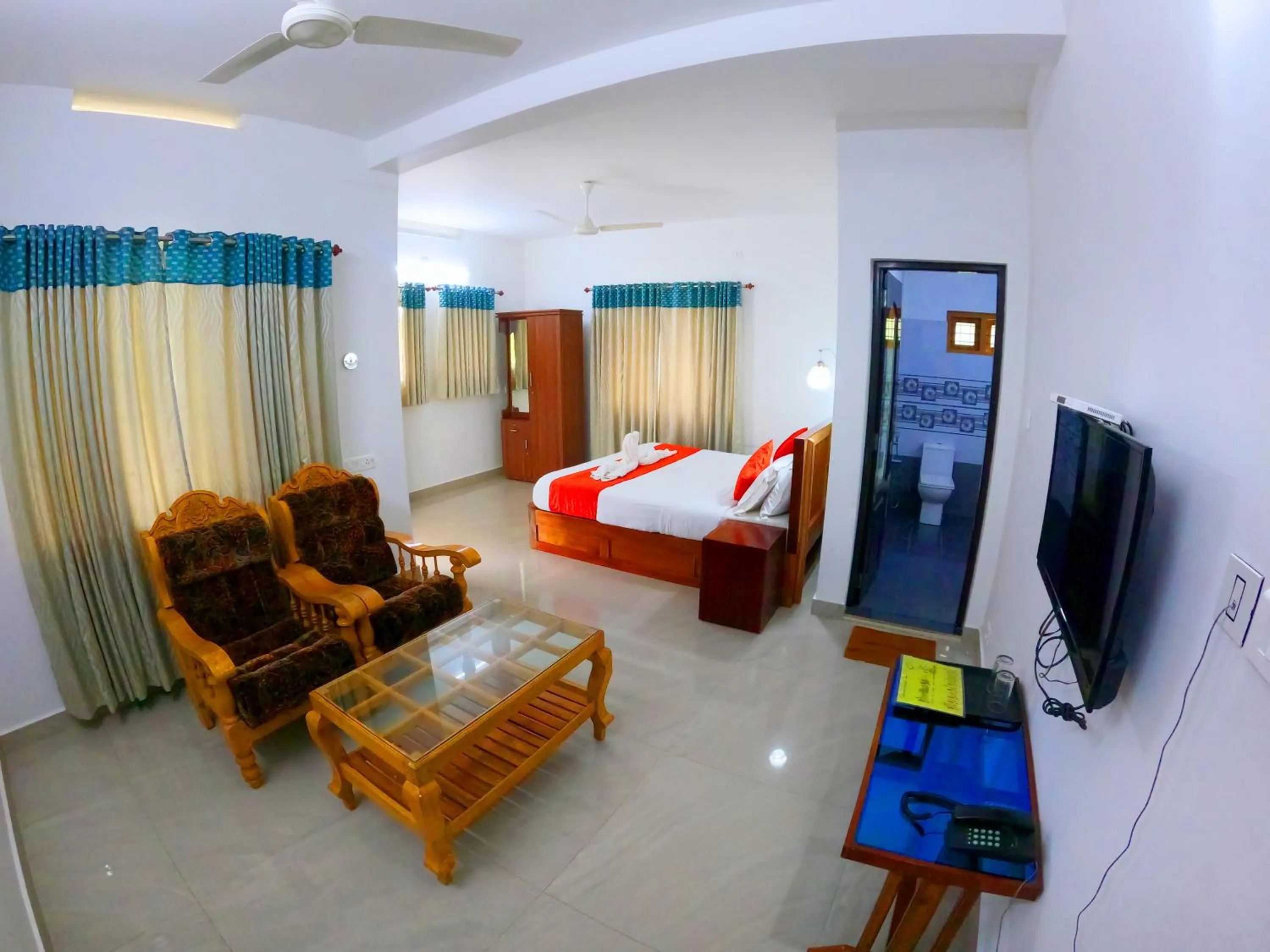 Photo of the whole room, Bed in Green Cove Munnar