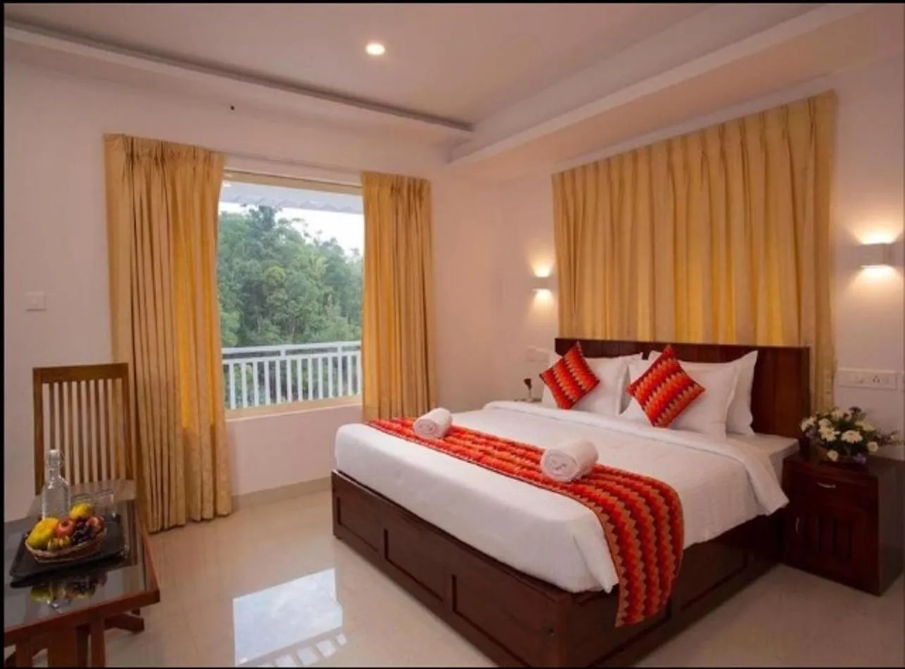 Photo of the whole room, Bed in Green Cove Munnar