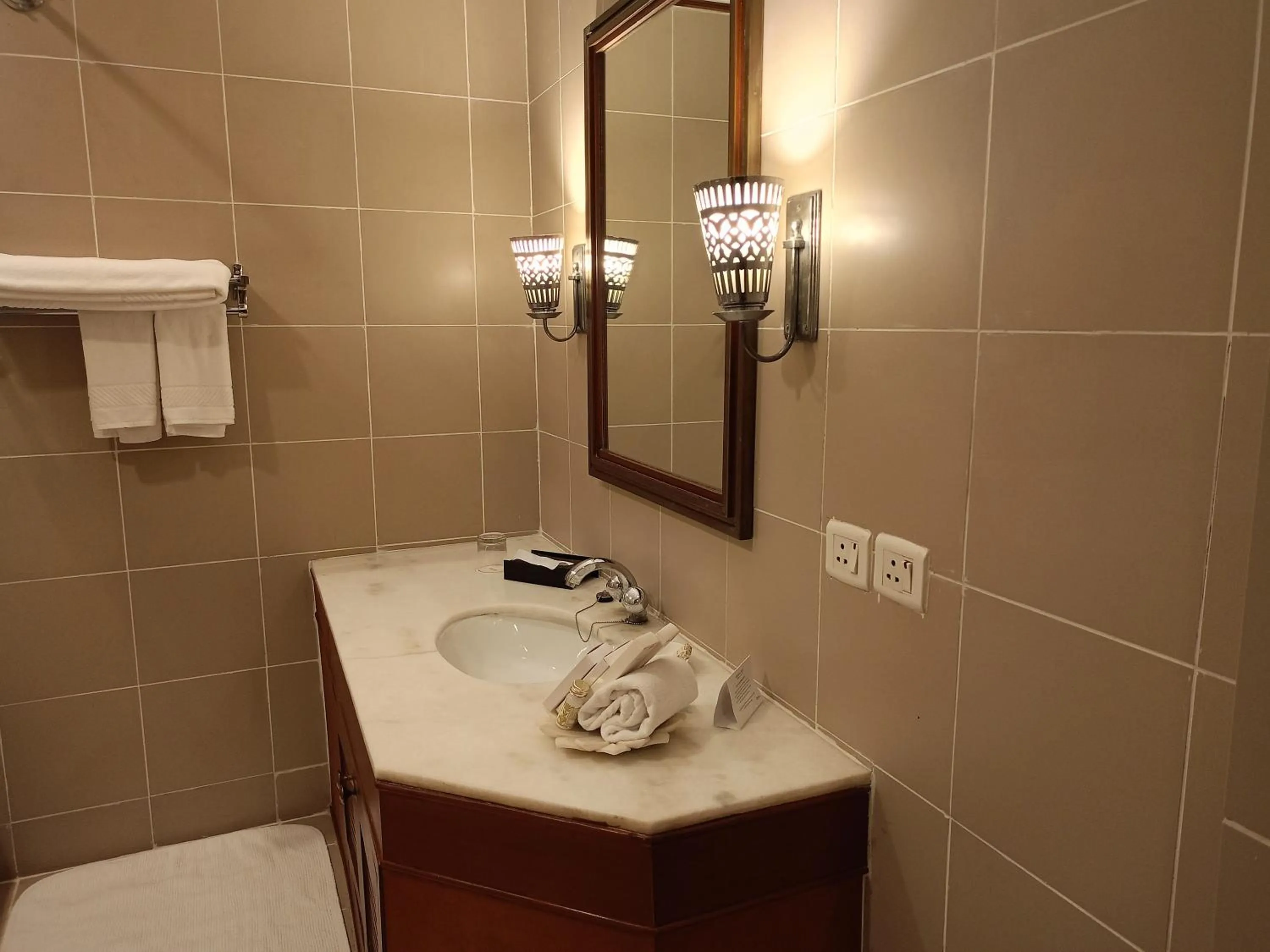 Toilet in Maidens Hotel New Delhi