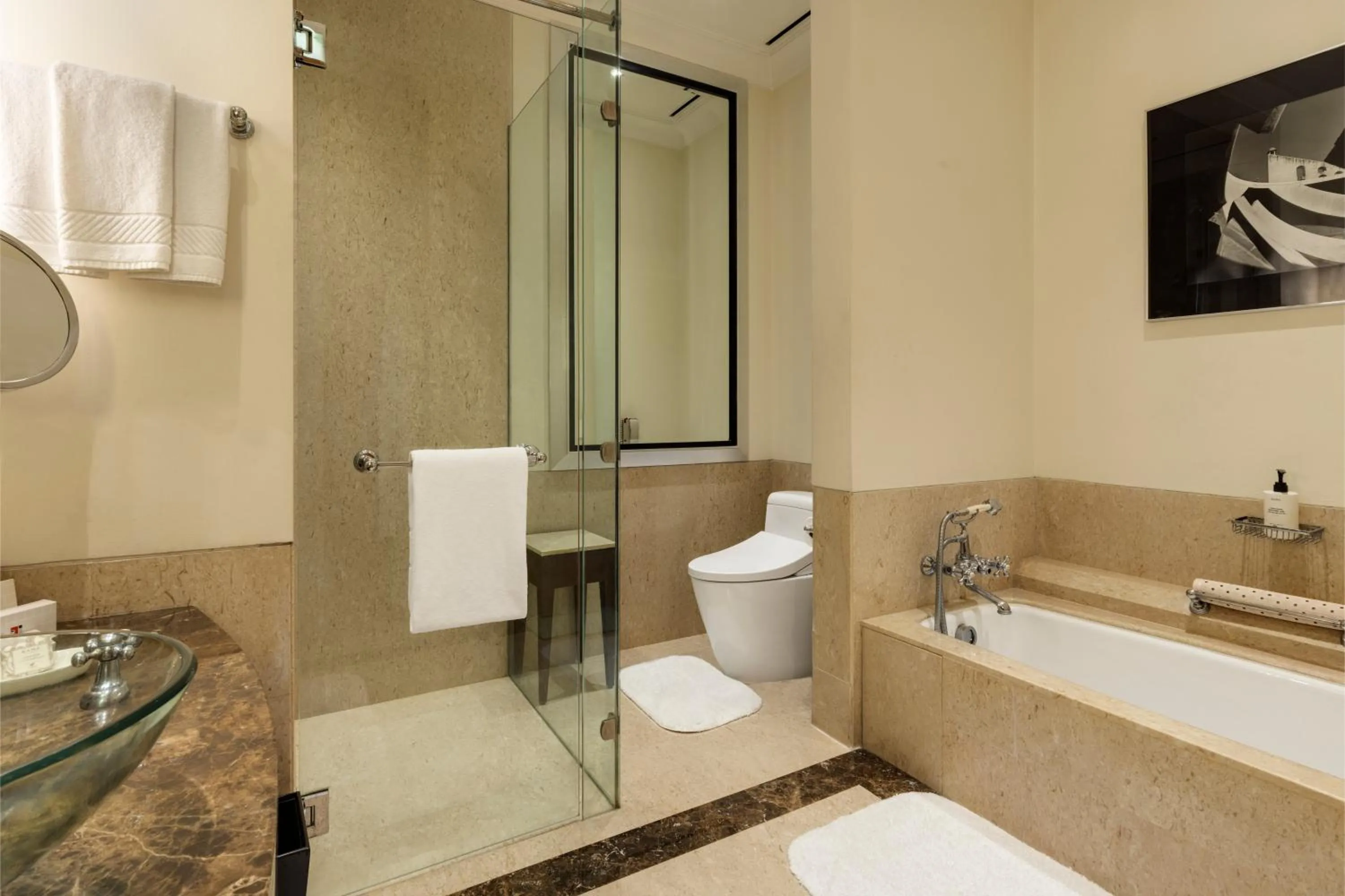 Shower in Trident Gurgaon