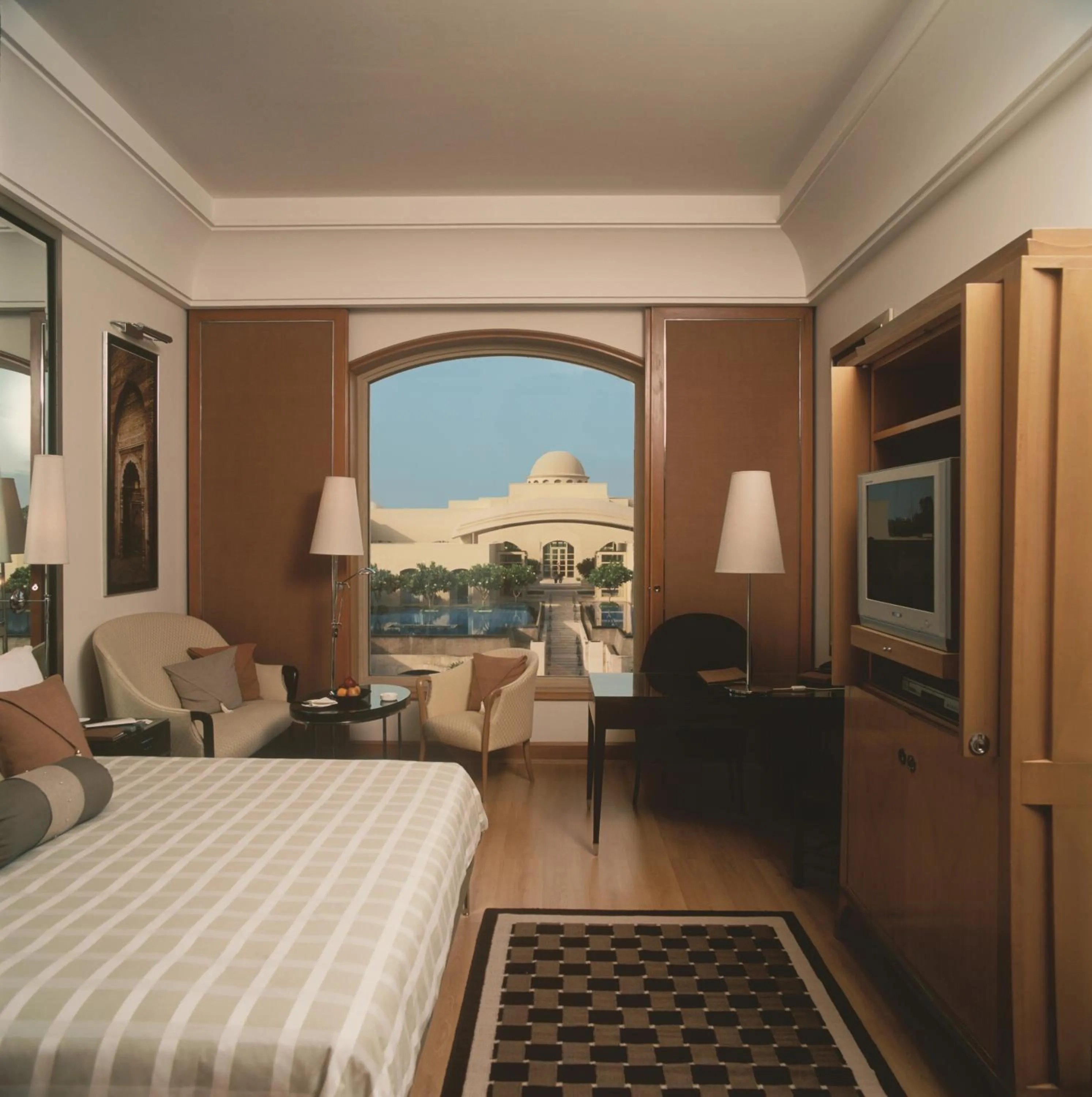 View (from property/room), Bed in Trident Gurgaon