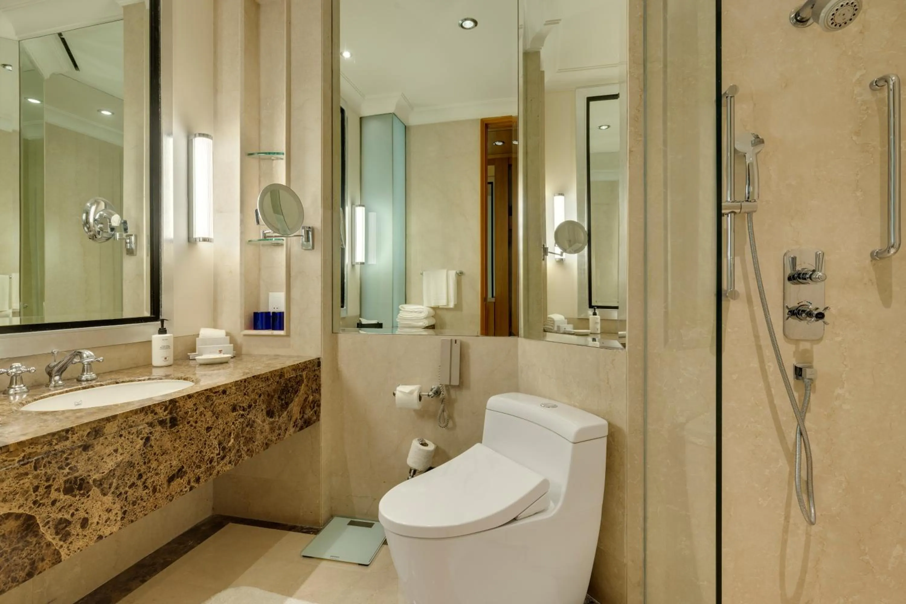 Shower in Trident Gurgaon