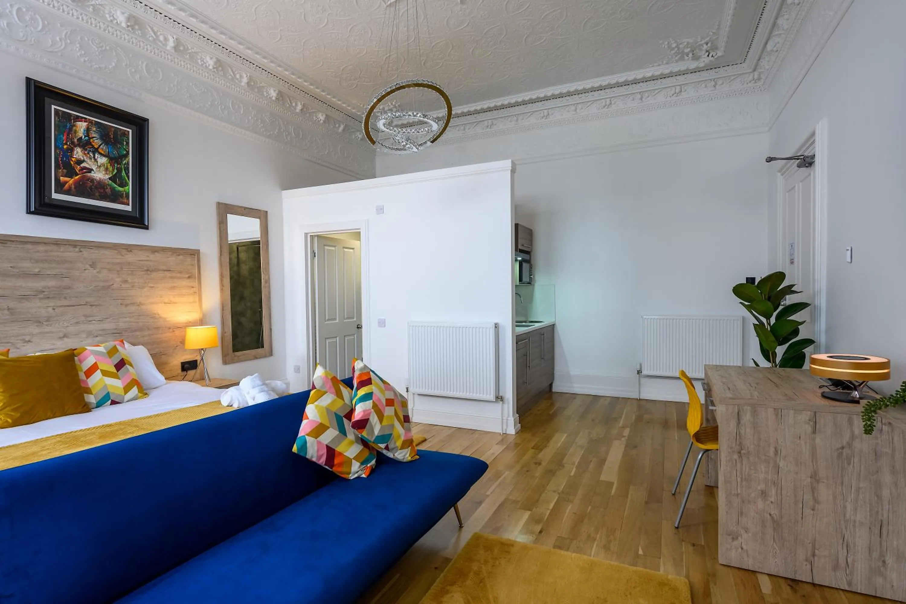 Bed in The Clarendon