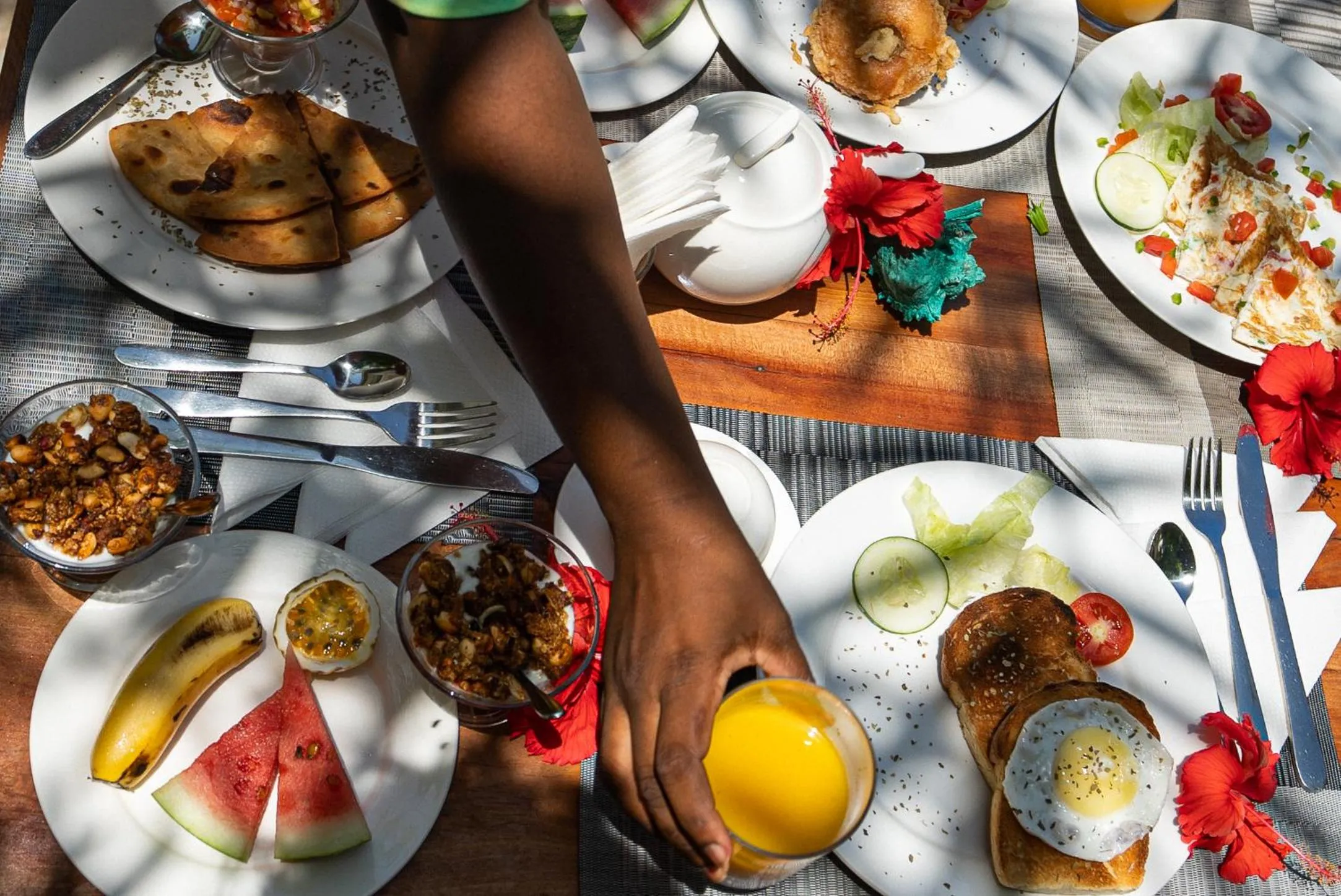 Breakfast in Frangi'pwani