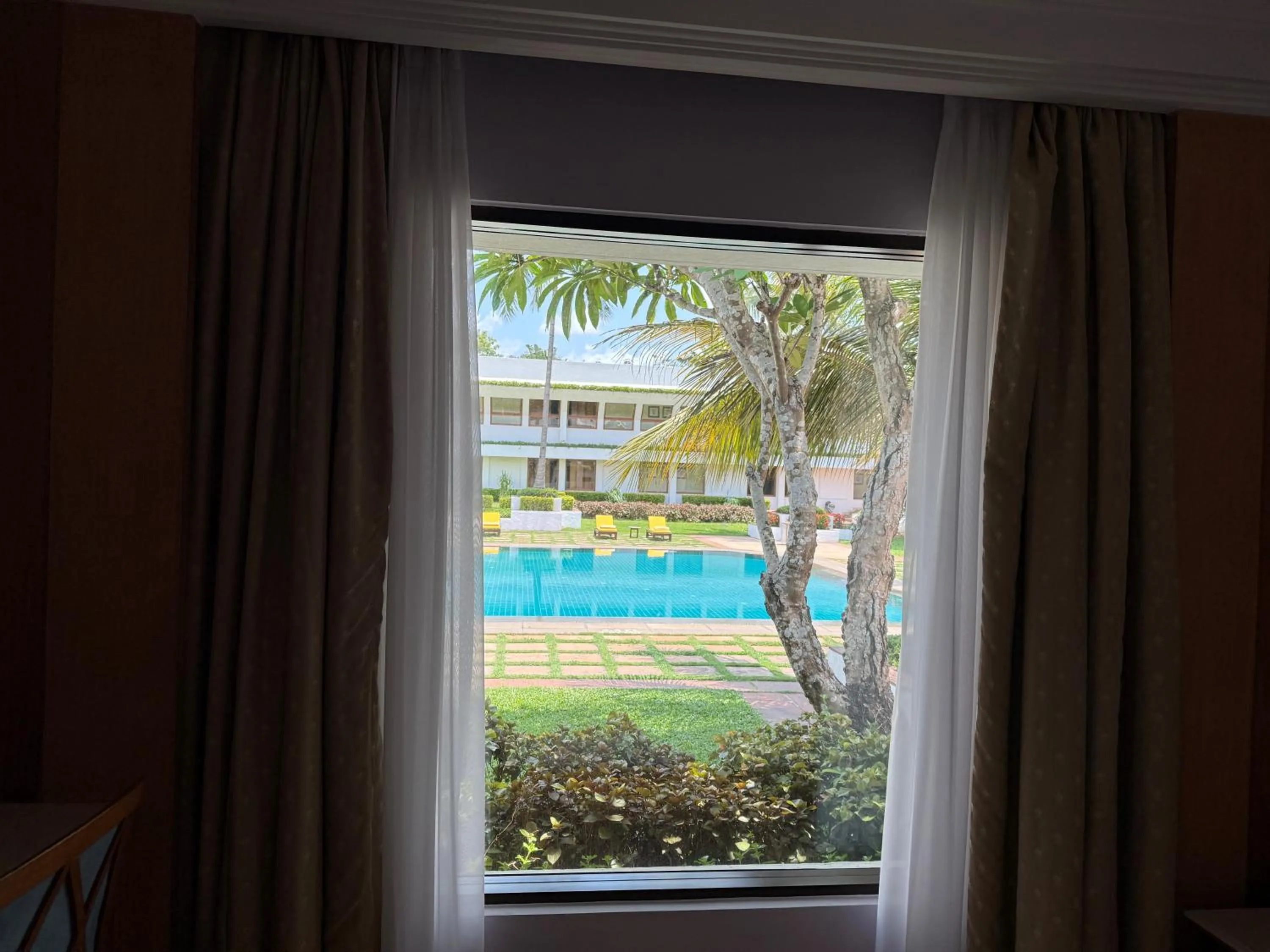 Pool view in Trident Bhubaneswar