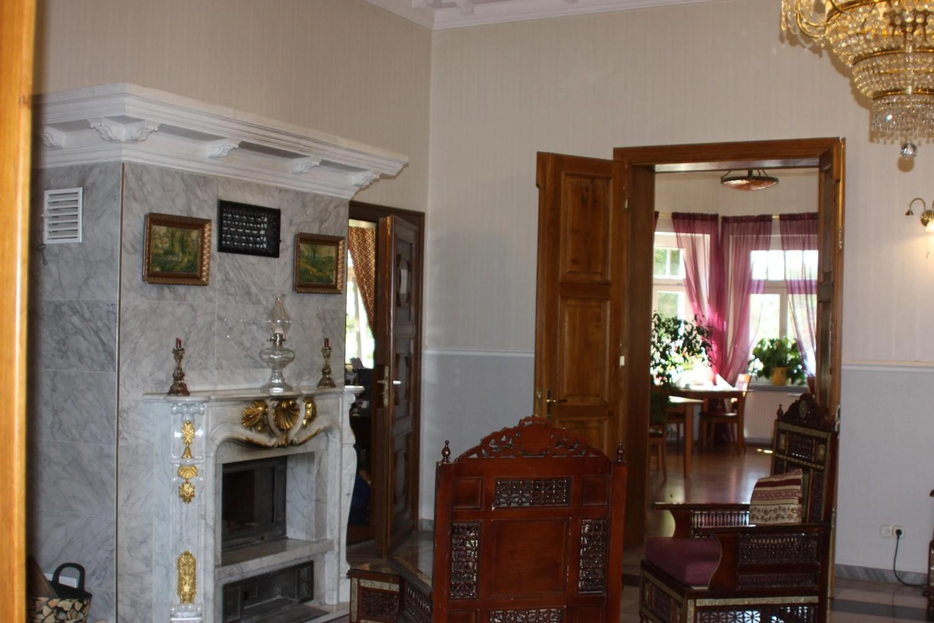 Lobby or reception in Villa De Baron