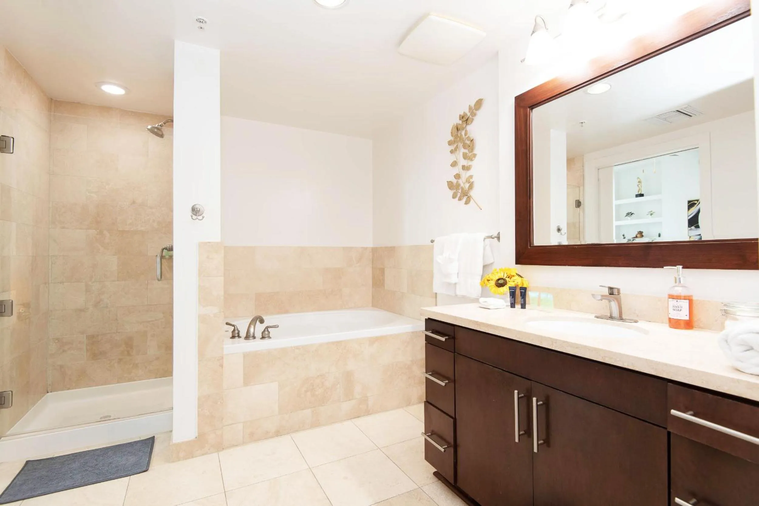 Shower in Sky-Rise Apartments