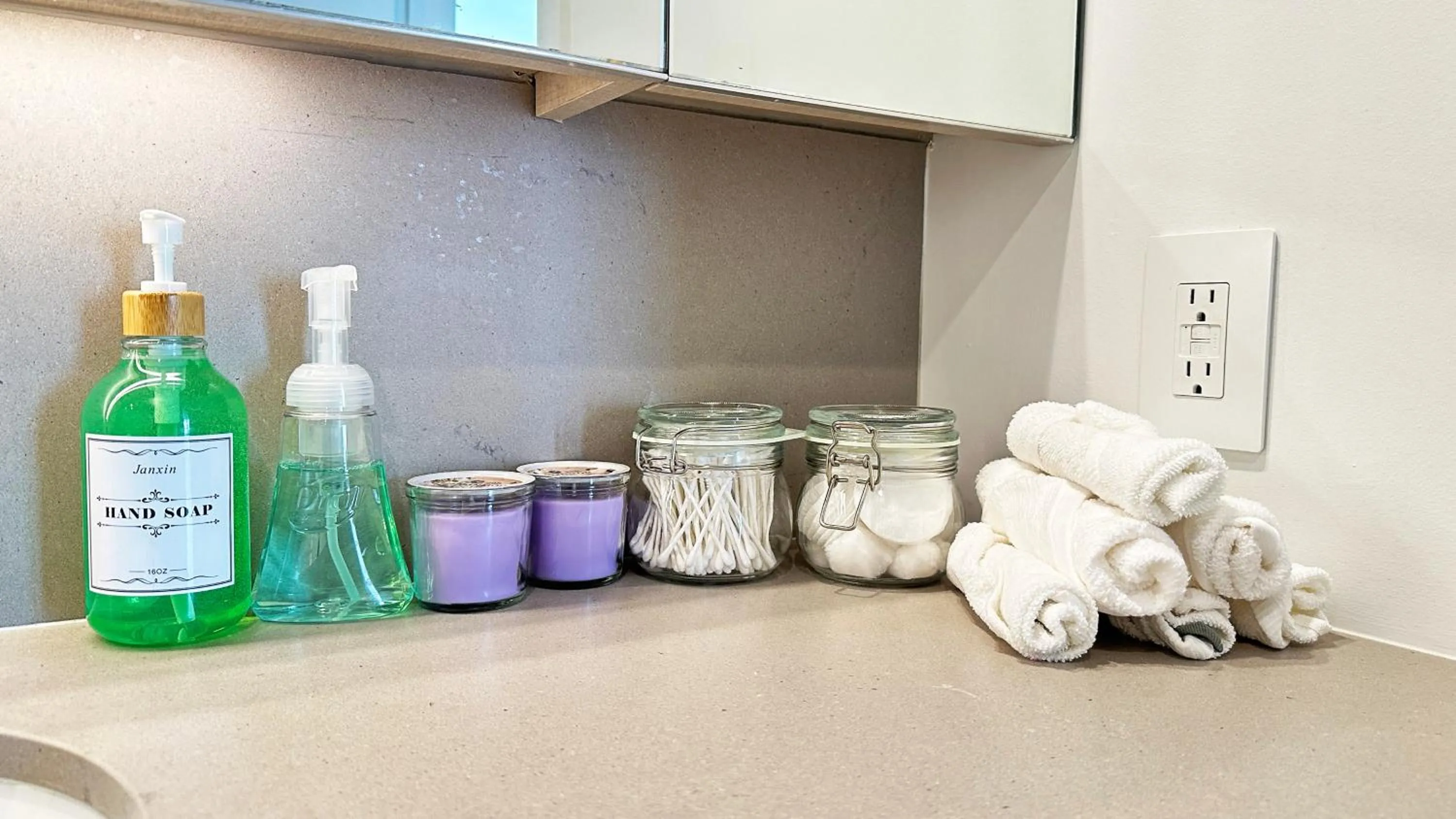 Bathroom in Sky-Rise Apartments