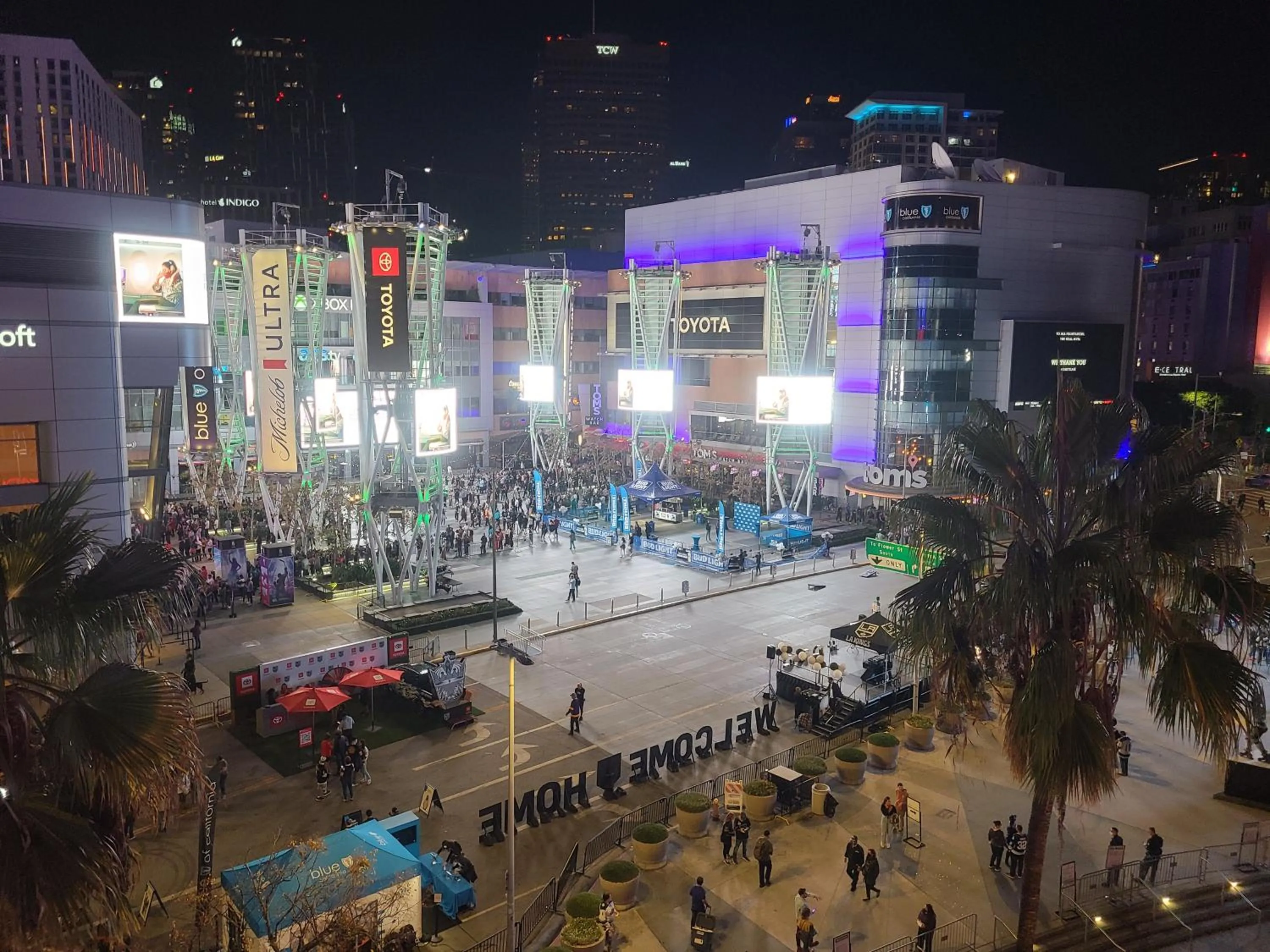 Night in Sky-Rise Apartments