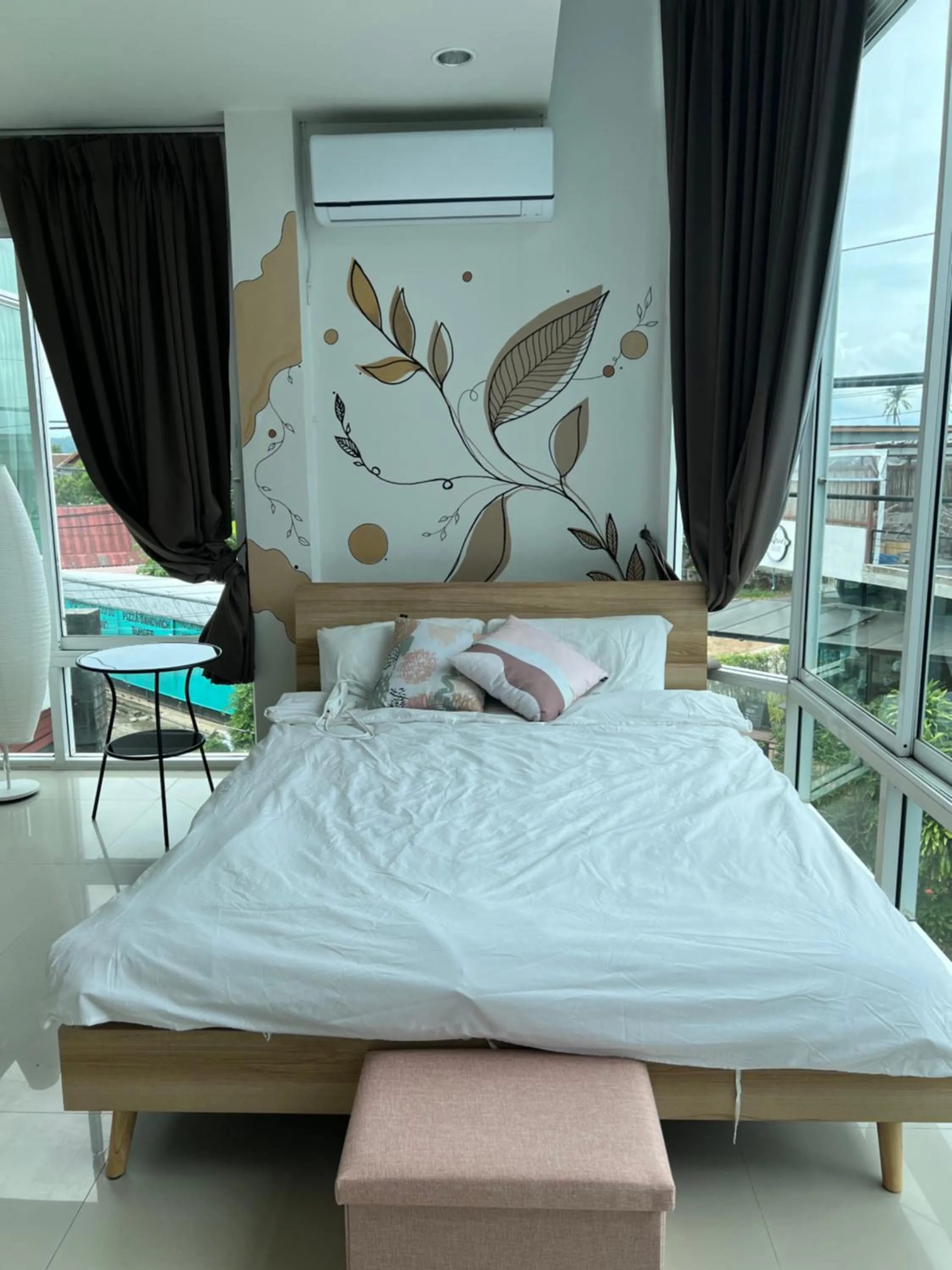 Bed in The CHU cafe / guesthouse