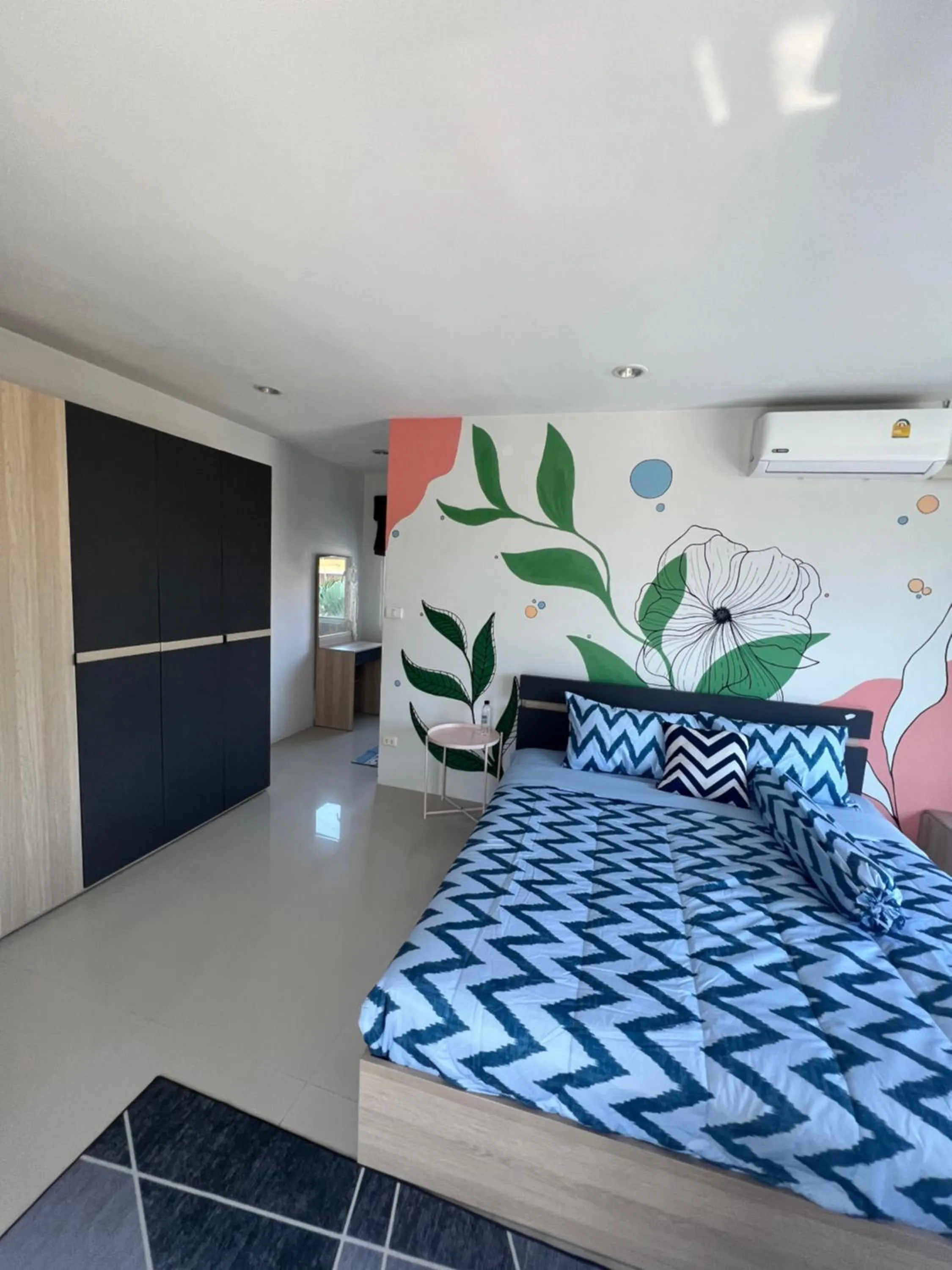 Bed in The CHU cafe / guesthouse