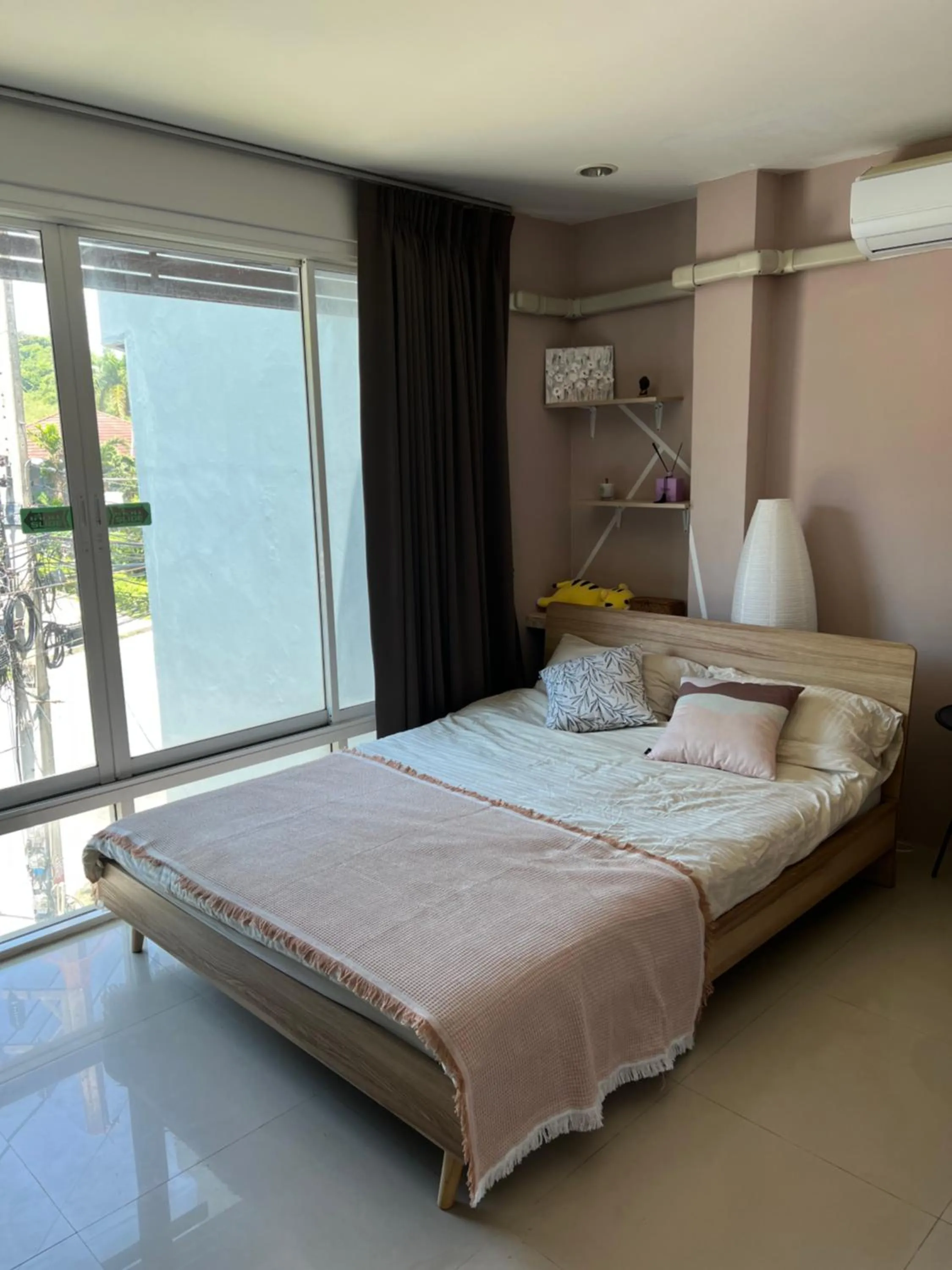 Bed in The CHU cafe / guesthouse