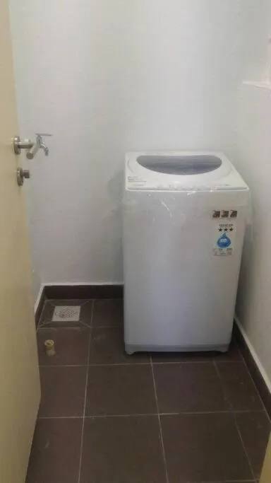 washing machine in MyHome 2B At Seri Kembangan With A View