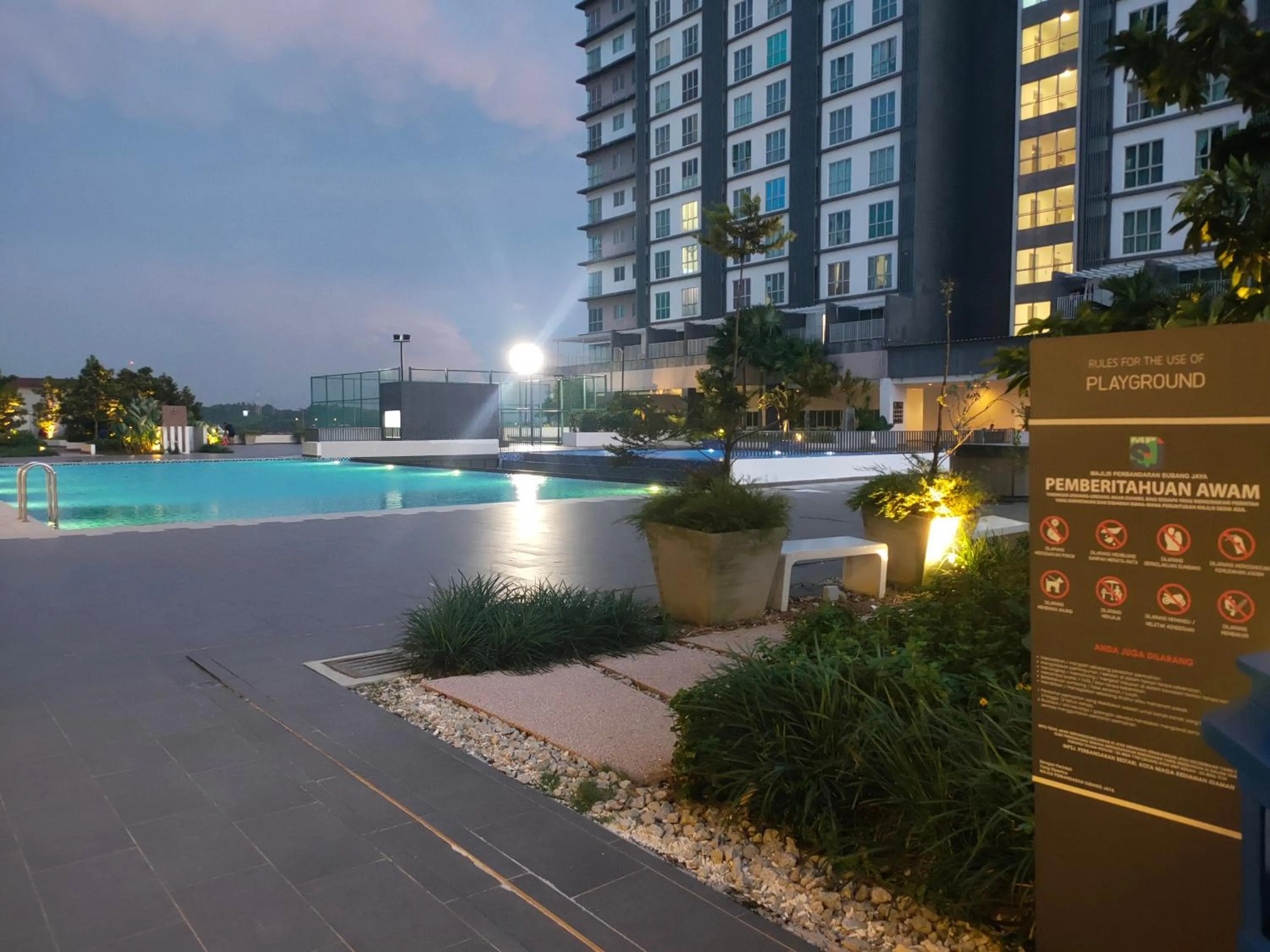 Swimming pool in MyHome 2B At Seri Kembangan With A View