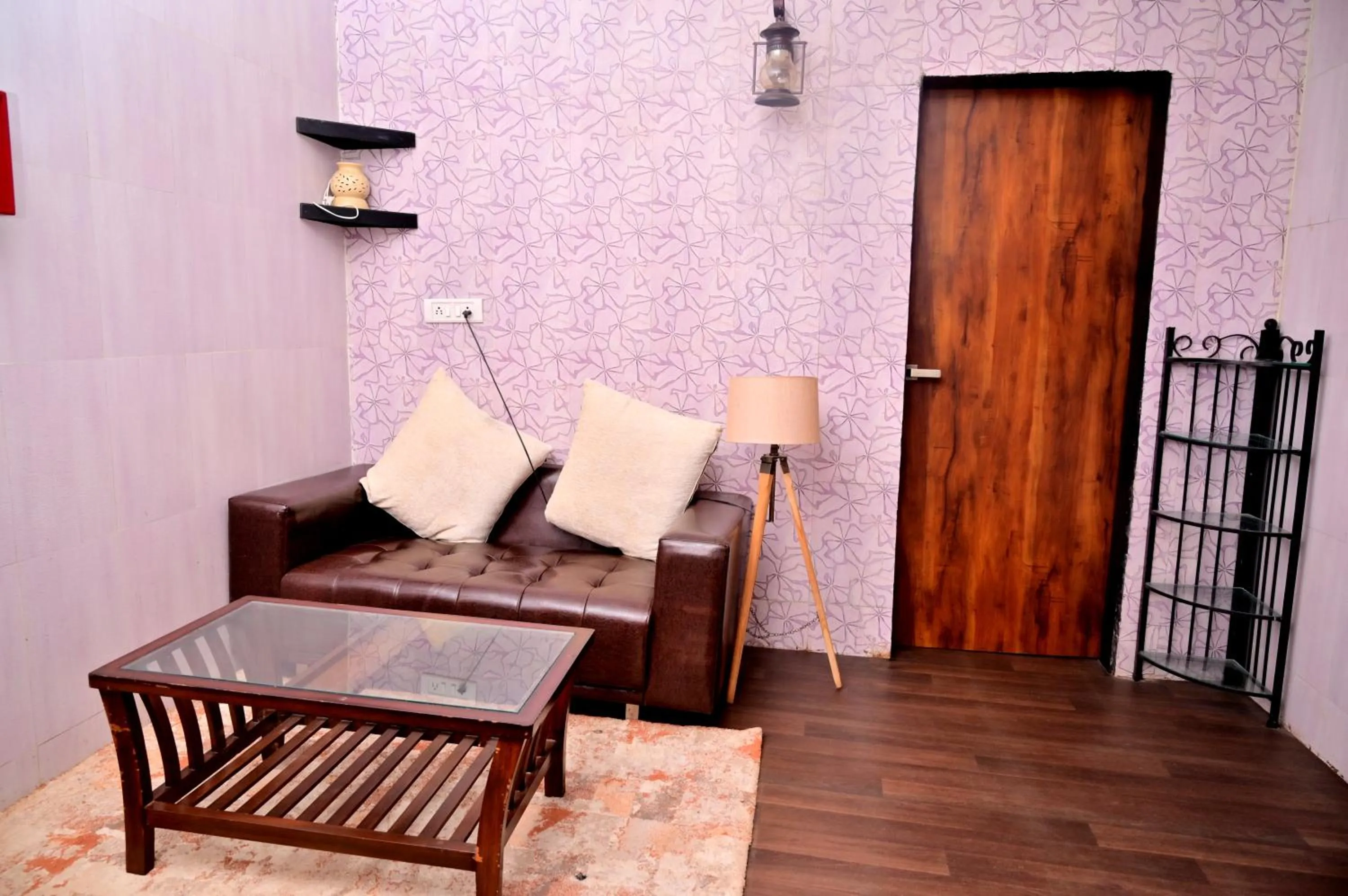 Living room in KK Tree Retreat Igatpuri