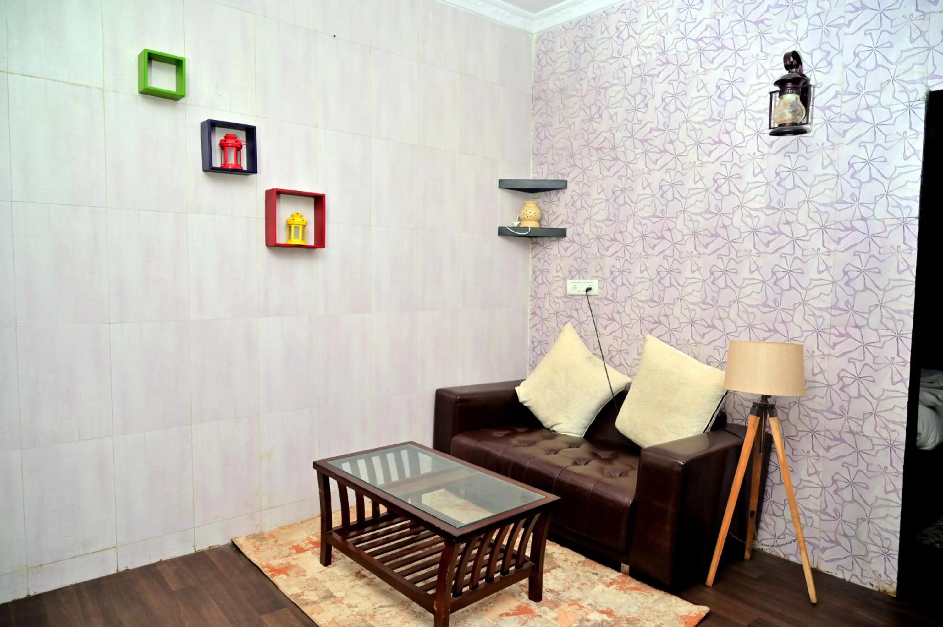 Living room in KK Tree Retreat Igatpuri