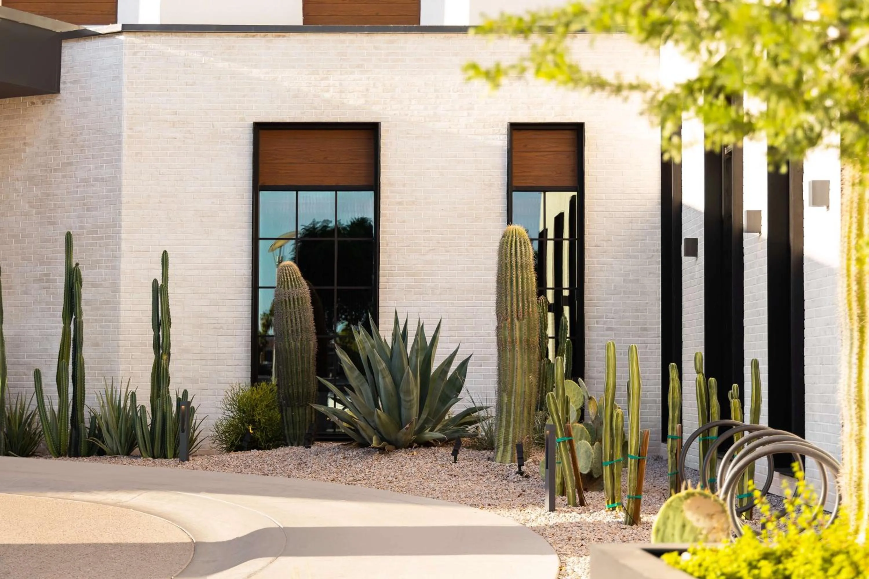 Inner courtyard view in Senna House Hotel Scottsdale, Curio Collection By Hilton