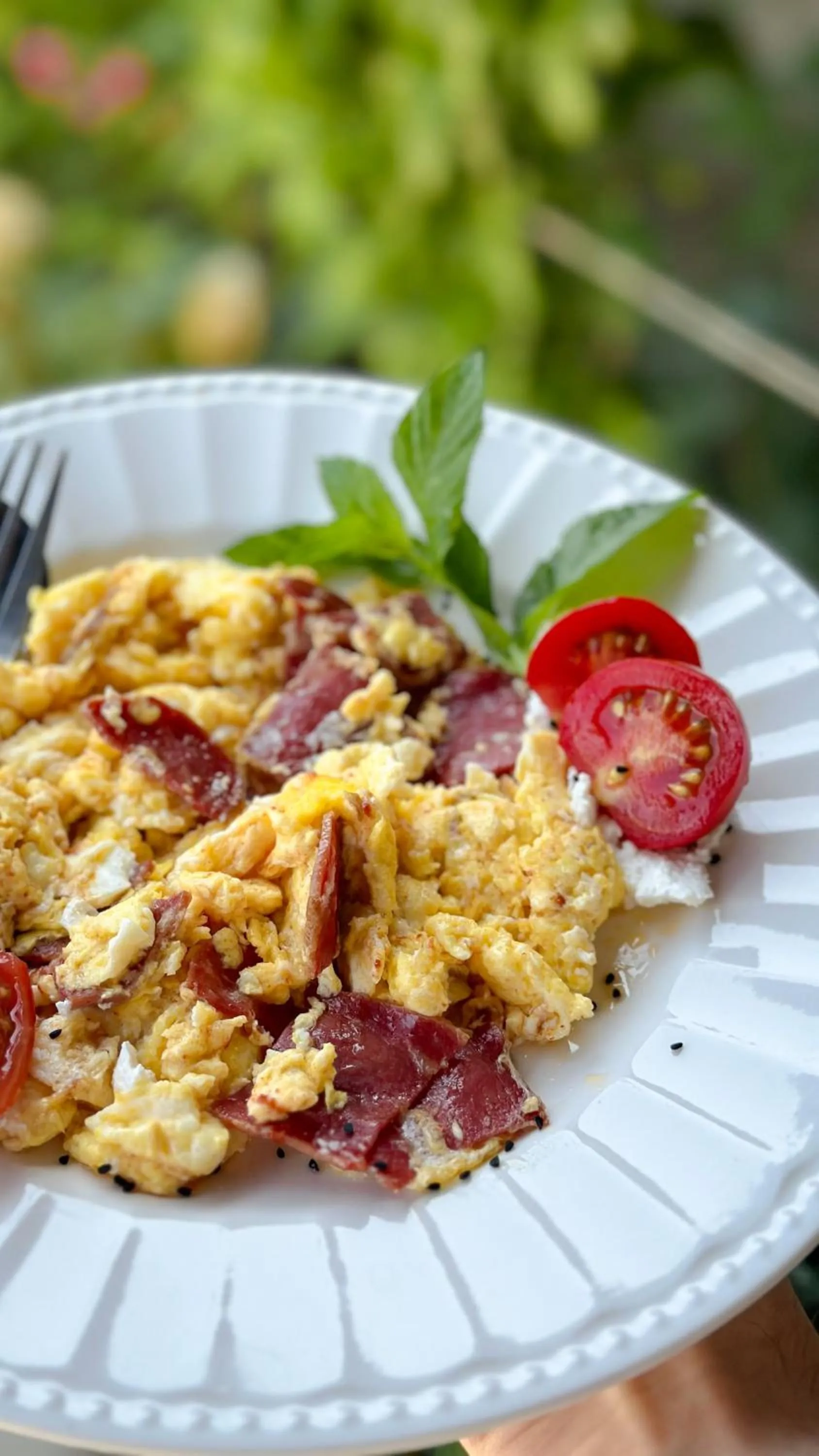 Food in Harmonia Garden GastroYard&Hotel