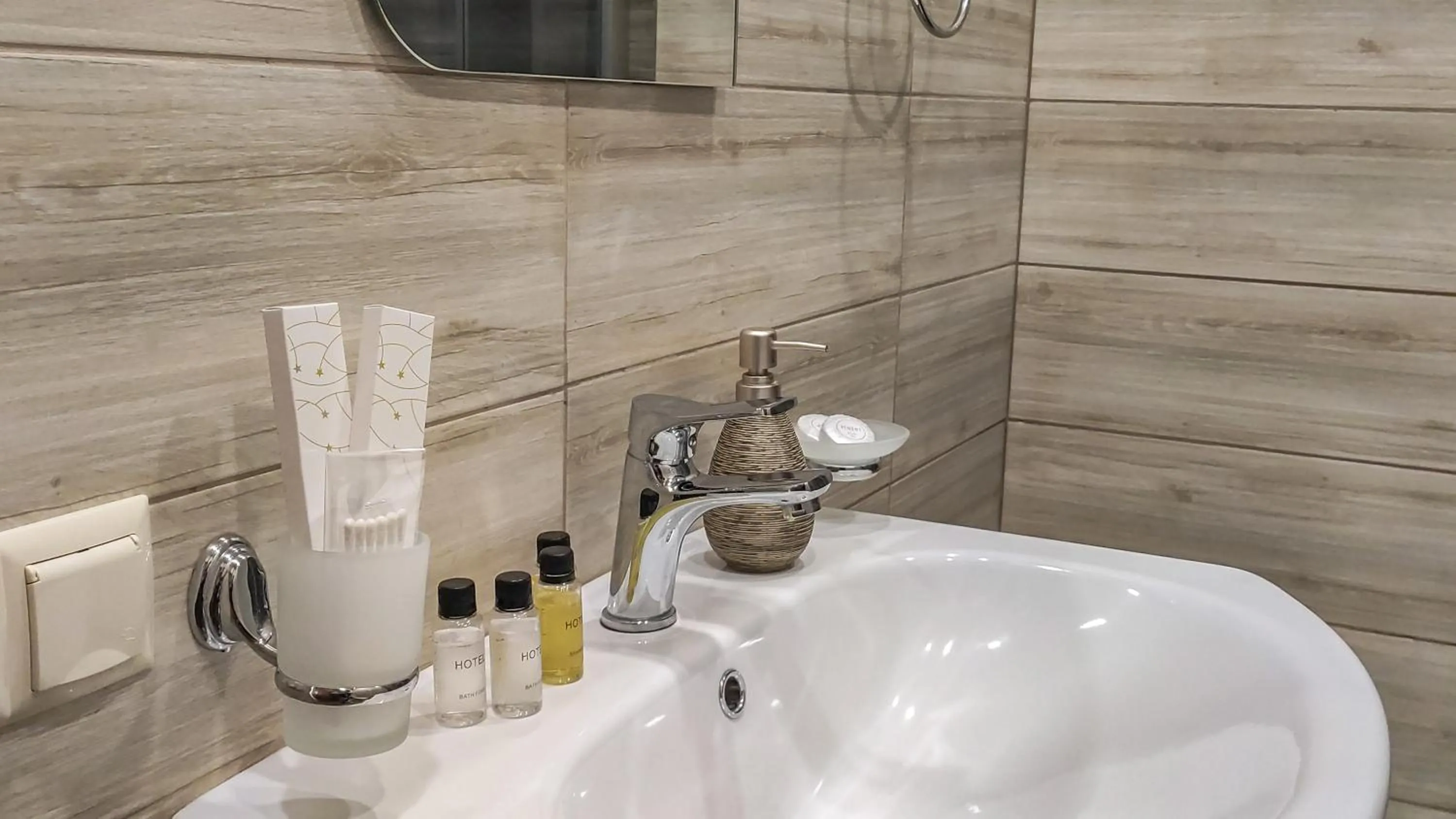 Bathroom in Harmonia Garden GastroYard&Hotel