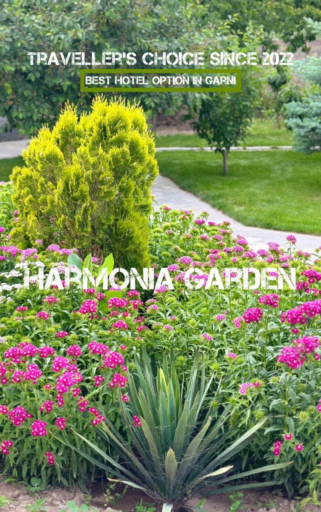 Spring in Harmonia Garden GastroYard&Hotel