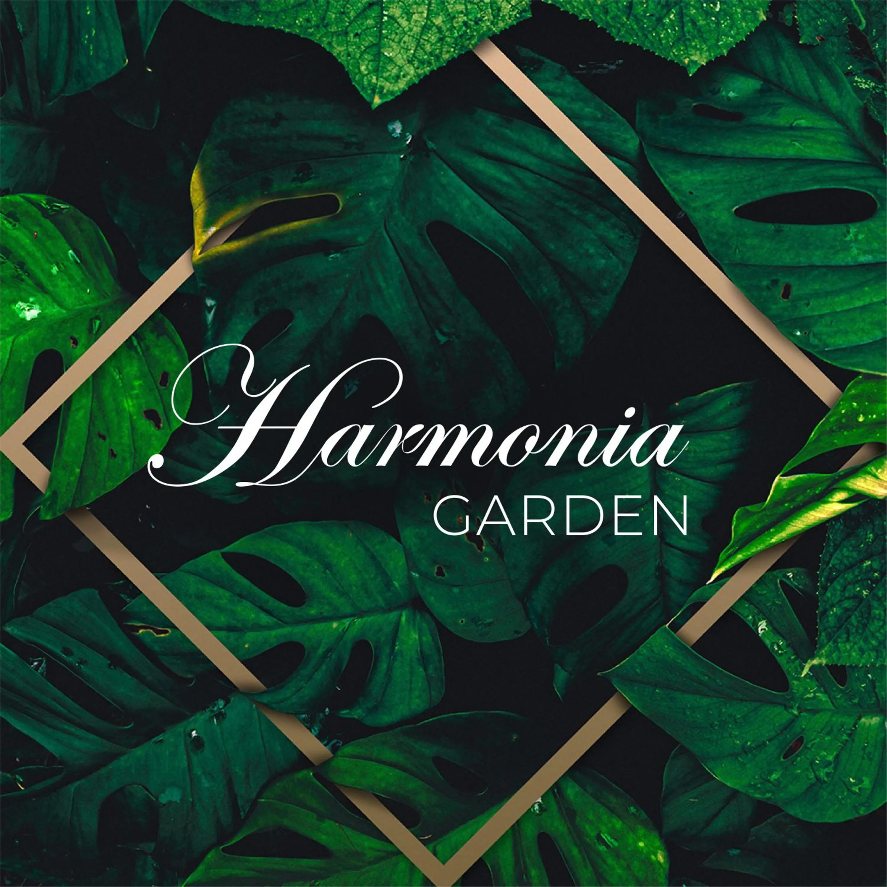 Property logo or sign in Harmonia Garden GastroYard&Hotel