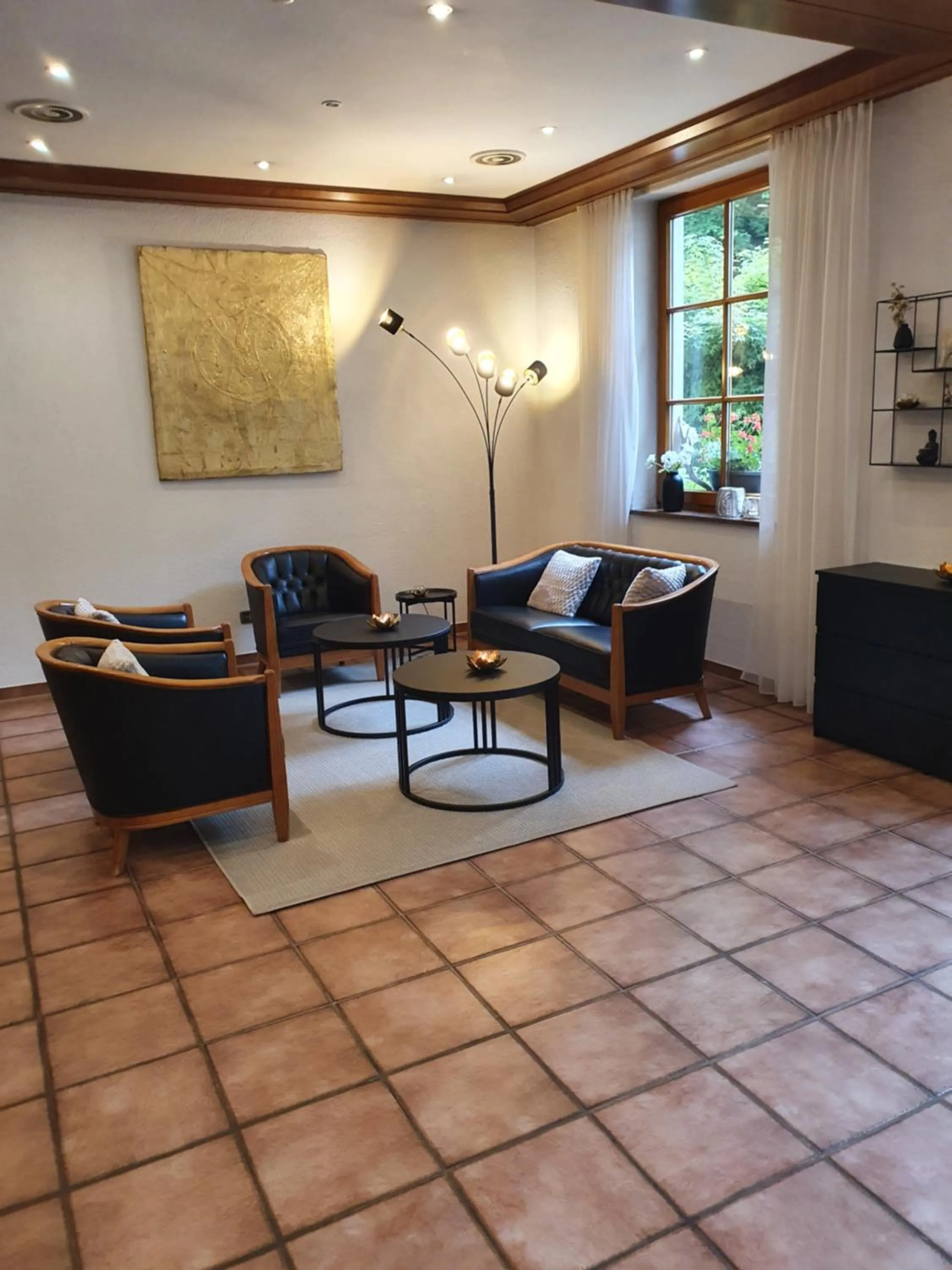 Lobby or reception in Hotel-Restaurant Bibermühle GmbH