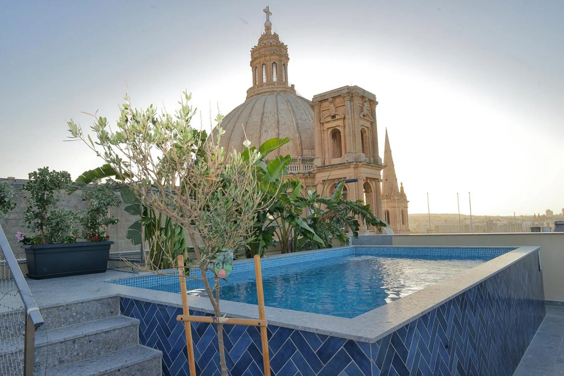 Pool view in The Capital Boutique Hotel