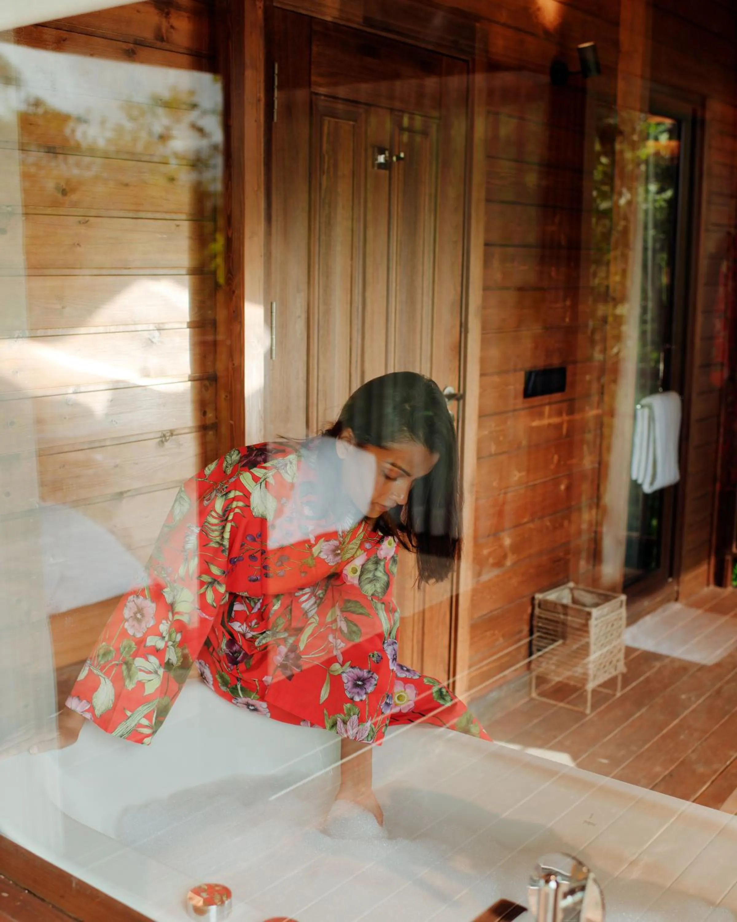 Bathroom in The Postcard Hideaway, Netravali Wildlife Sanctuary, Goa