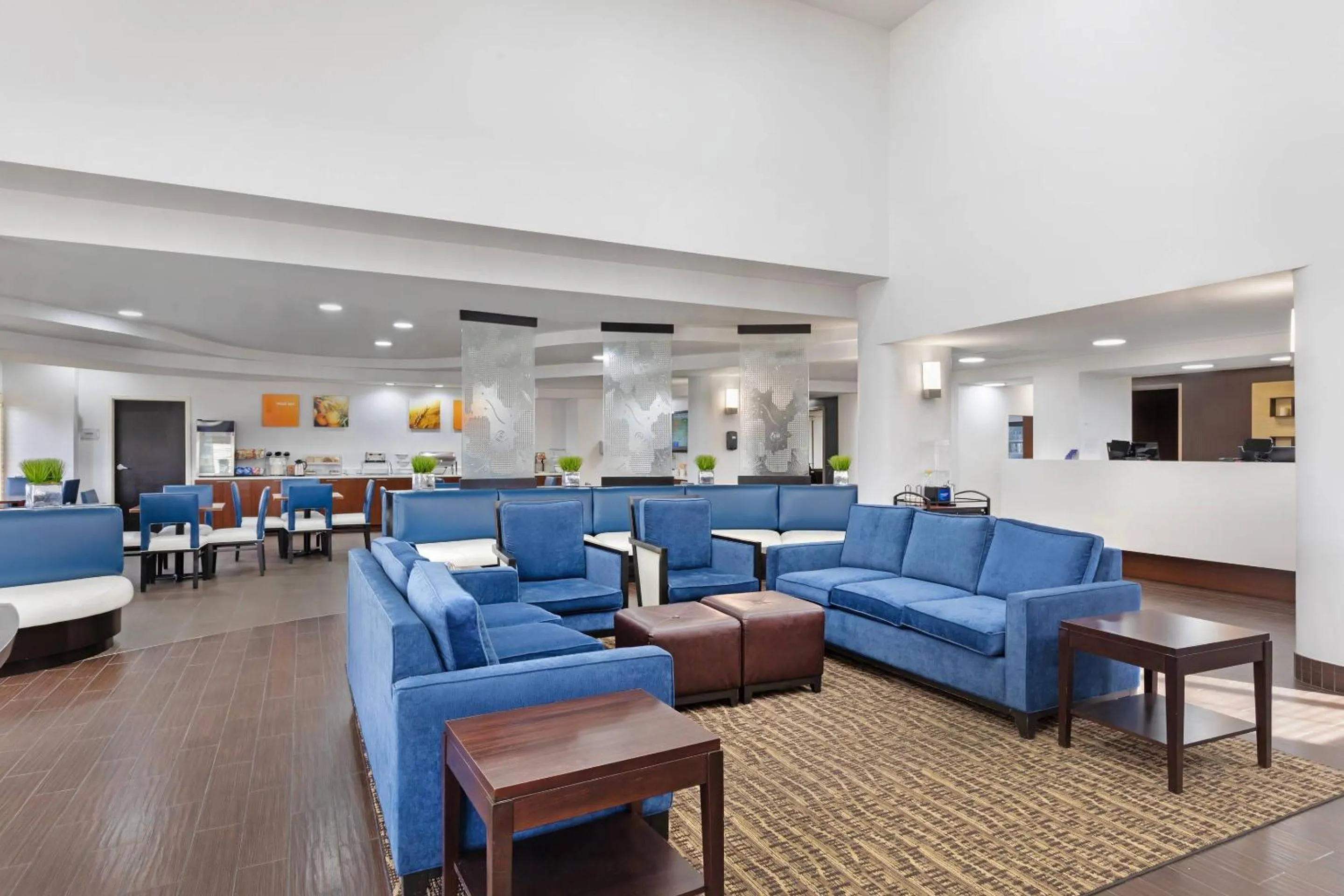 Lobby or reception in Comfort Suites DFW N-Grapevine