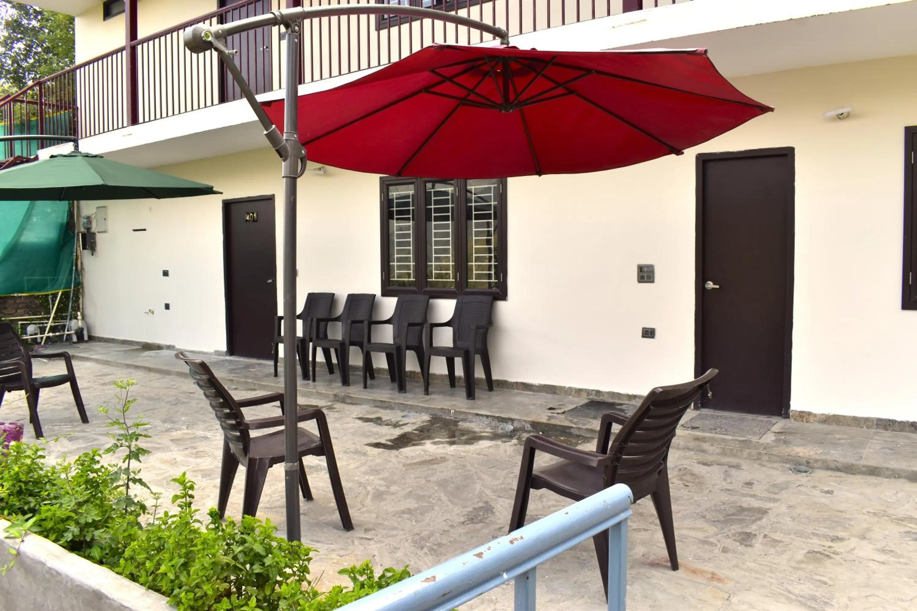 View (from property/room) in Captains Paradise Luxury Resort at Mukteshwar Hill Station