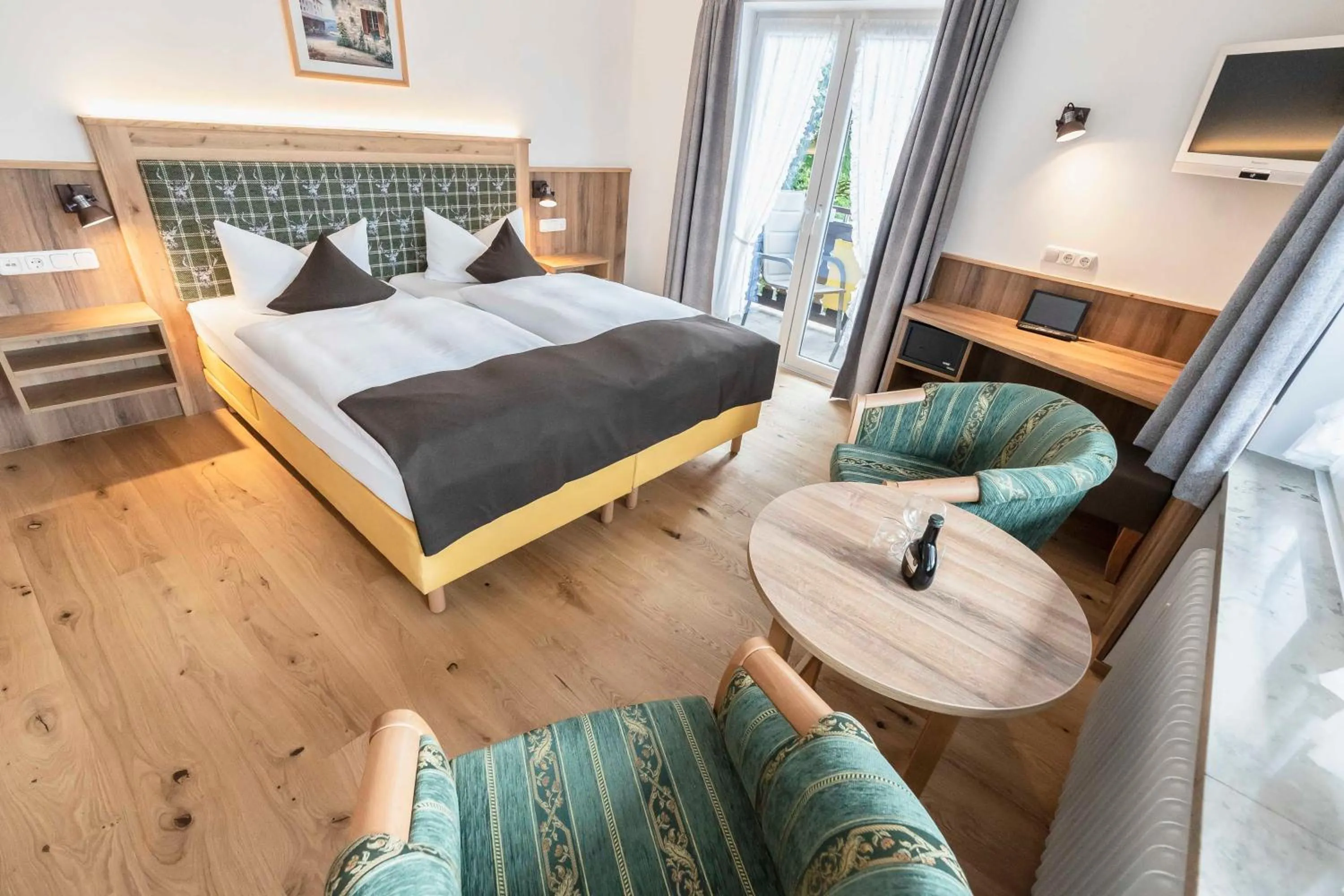 Bed in Hotel Bellevue