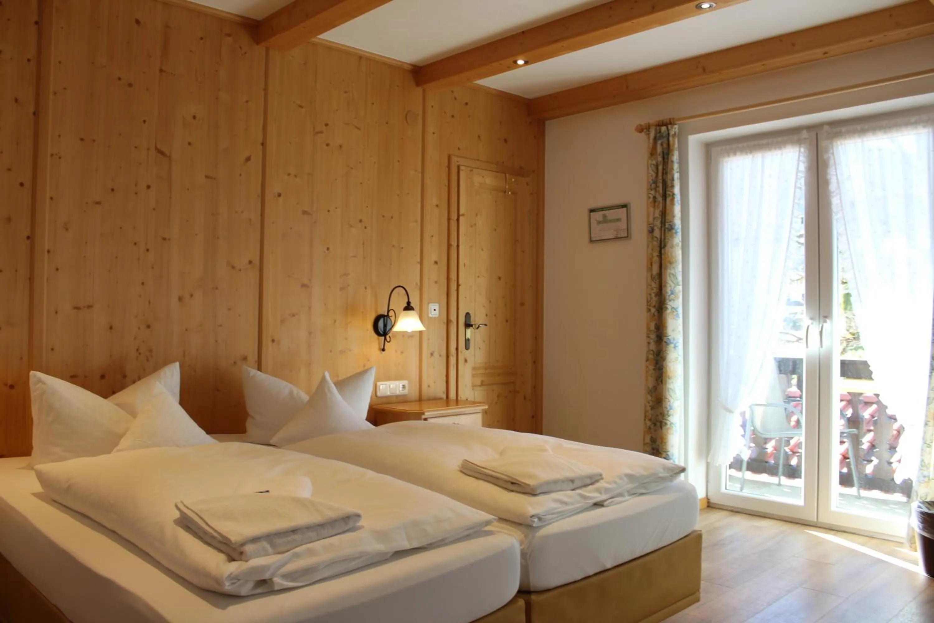 Bed in Hotel Bellevue