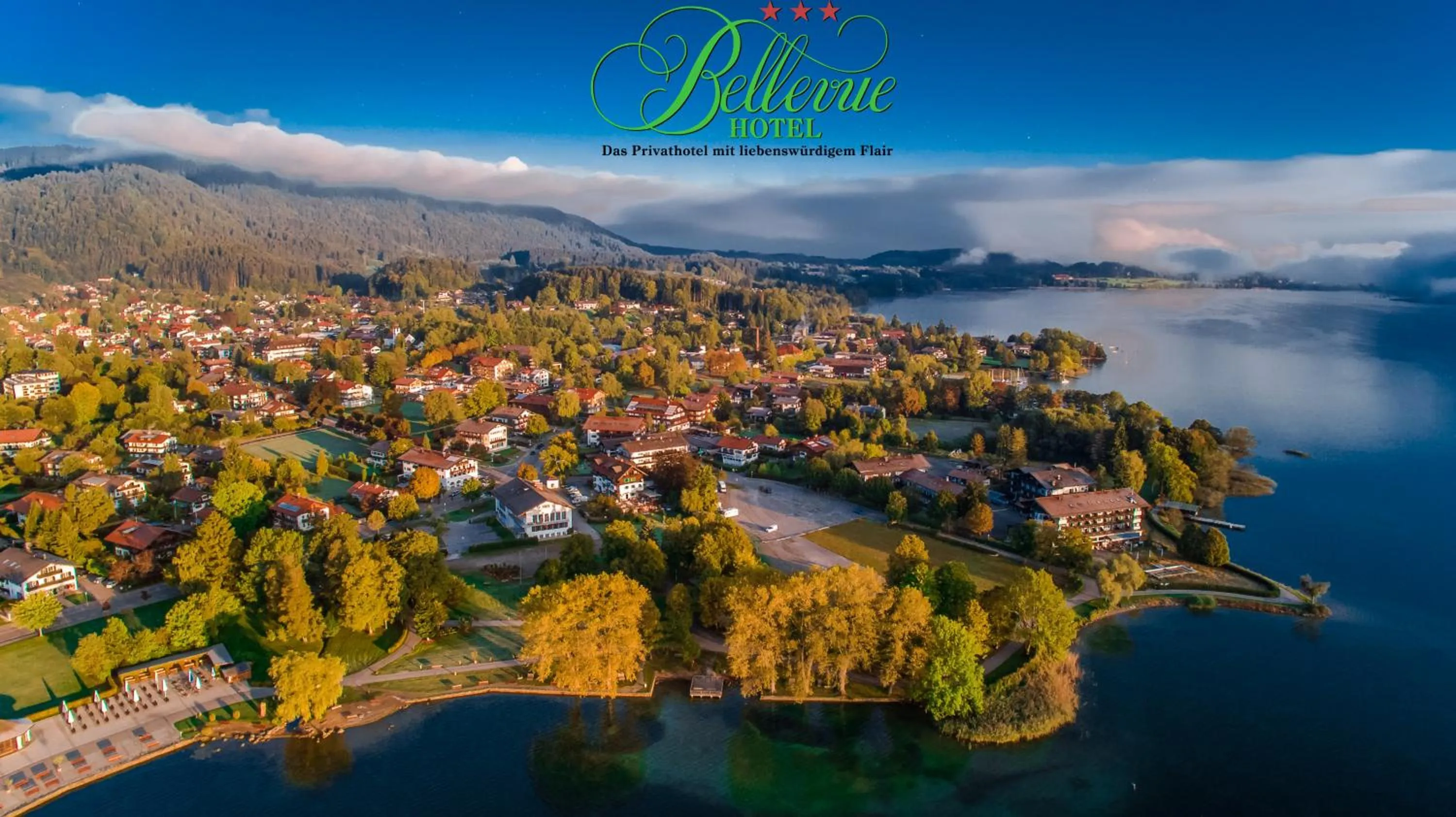 Bird's eye view in Hotel Bellevue