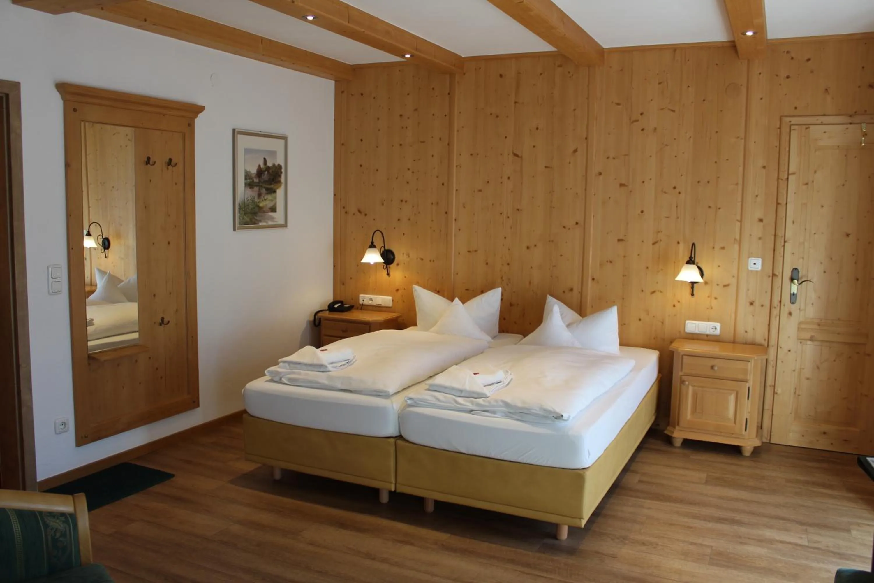 Bed in Hotel Bellevue