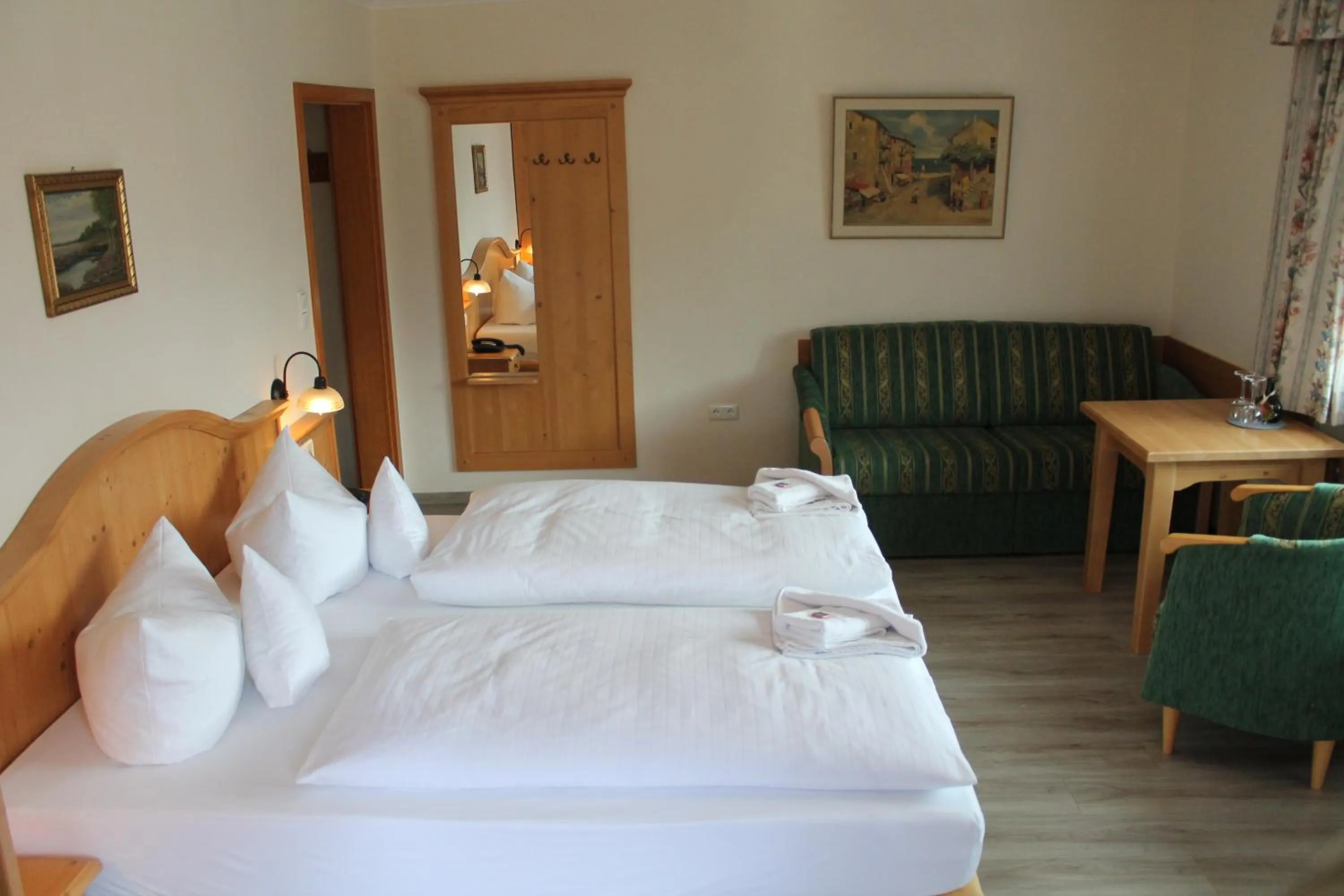 Bed in Hotel Bellevue