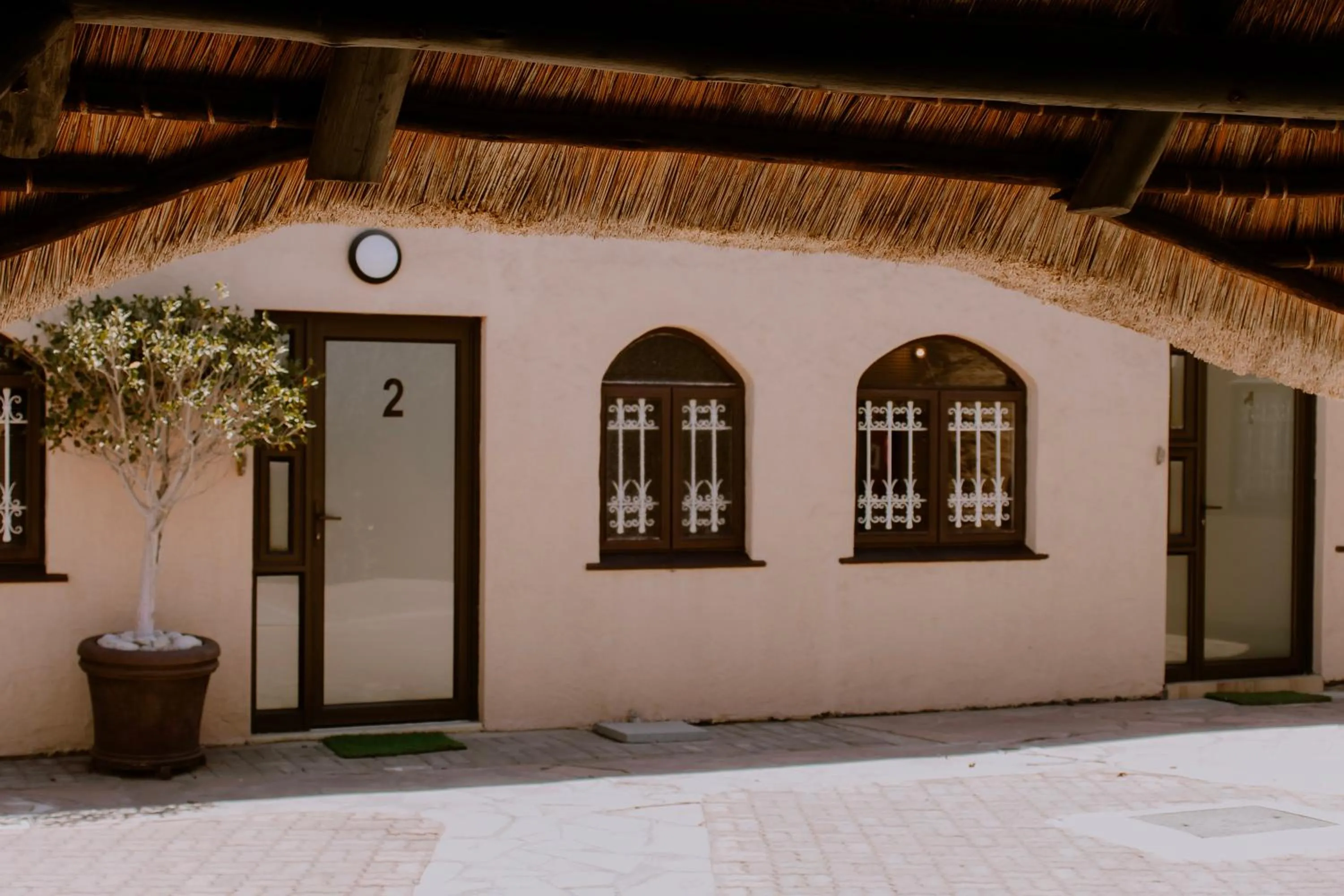 Inner courtyard view in DESERT DREAMS BED and BREAKFAST CC