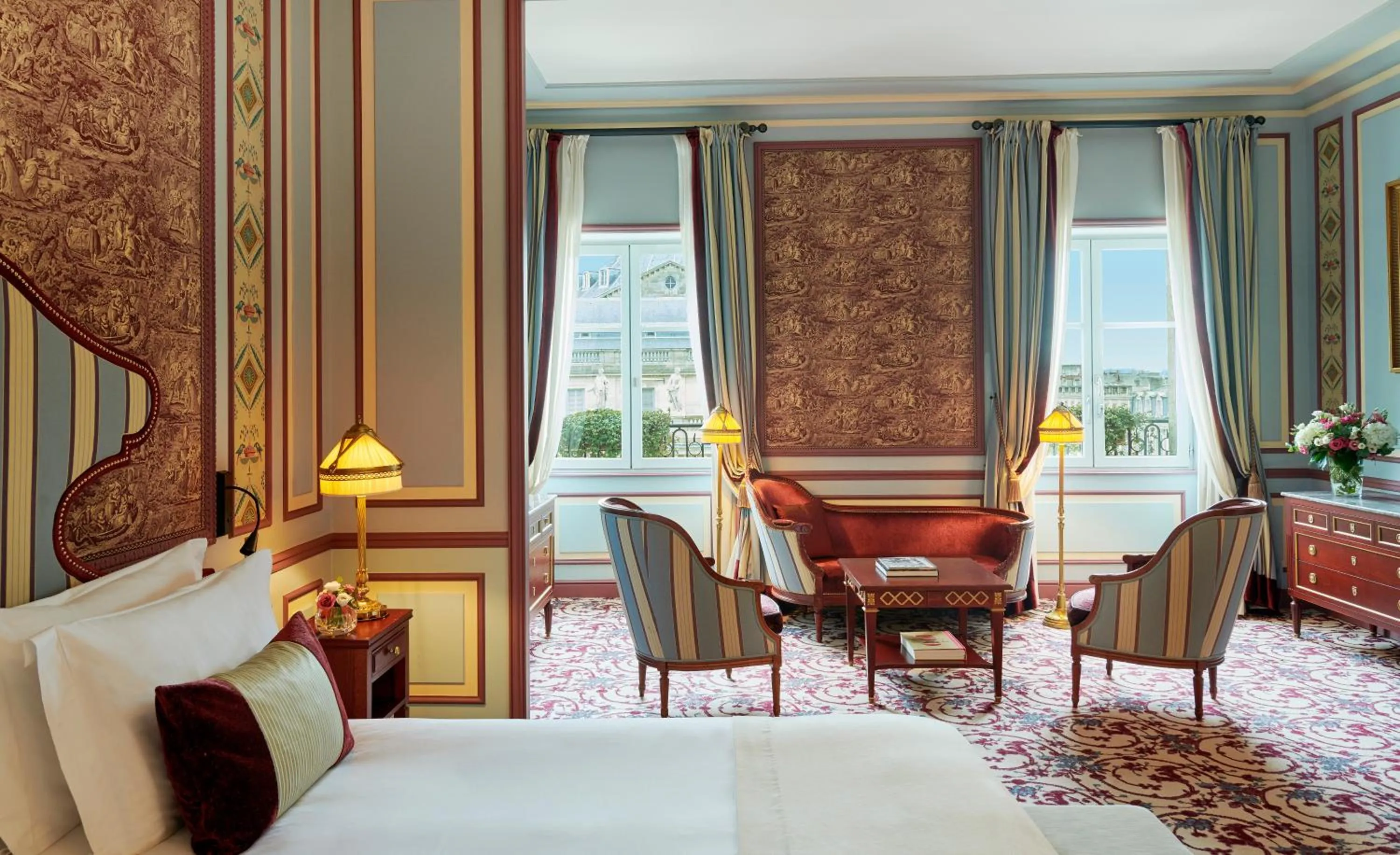 Photo of the whole room, Bed in InterContinental Bordeaux Le Grand Hotel by IHG