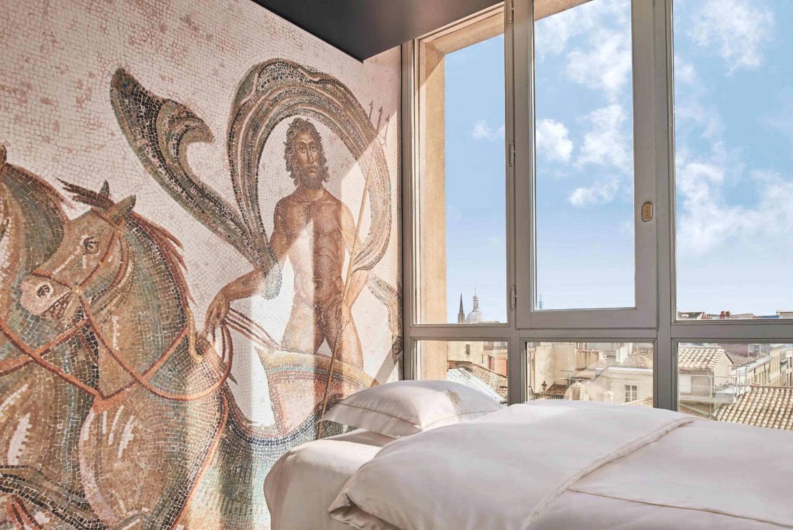 Bed in InterContinental Bordeaux Le Grand Hotel by IHG